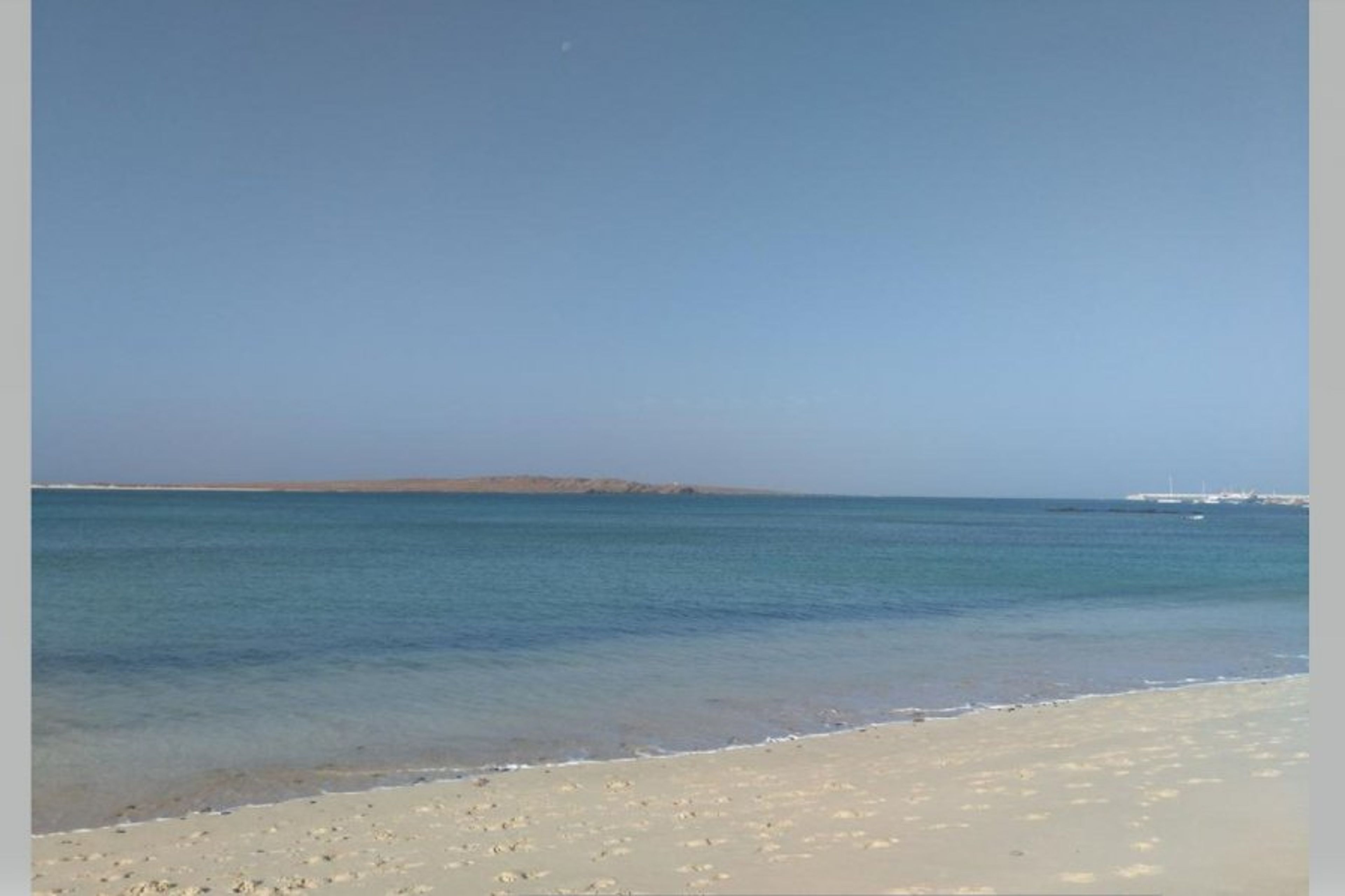 Praia Estoril in front of apartment