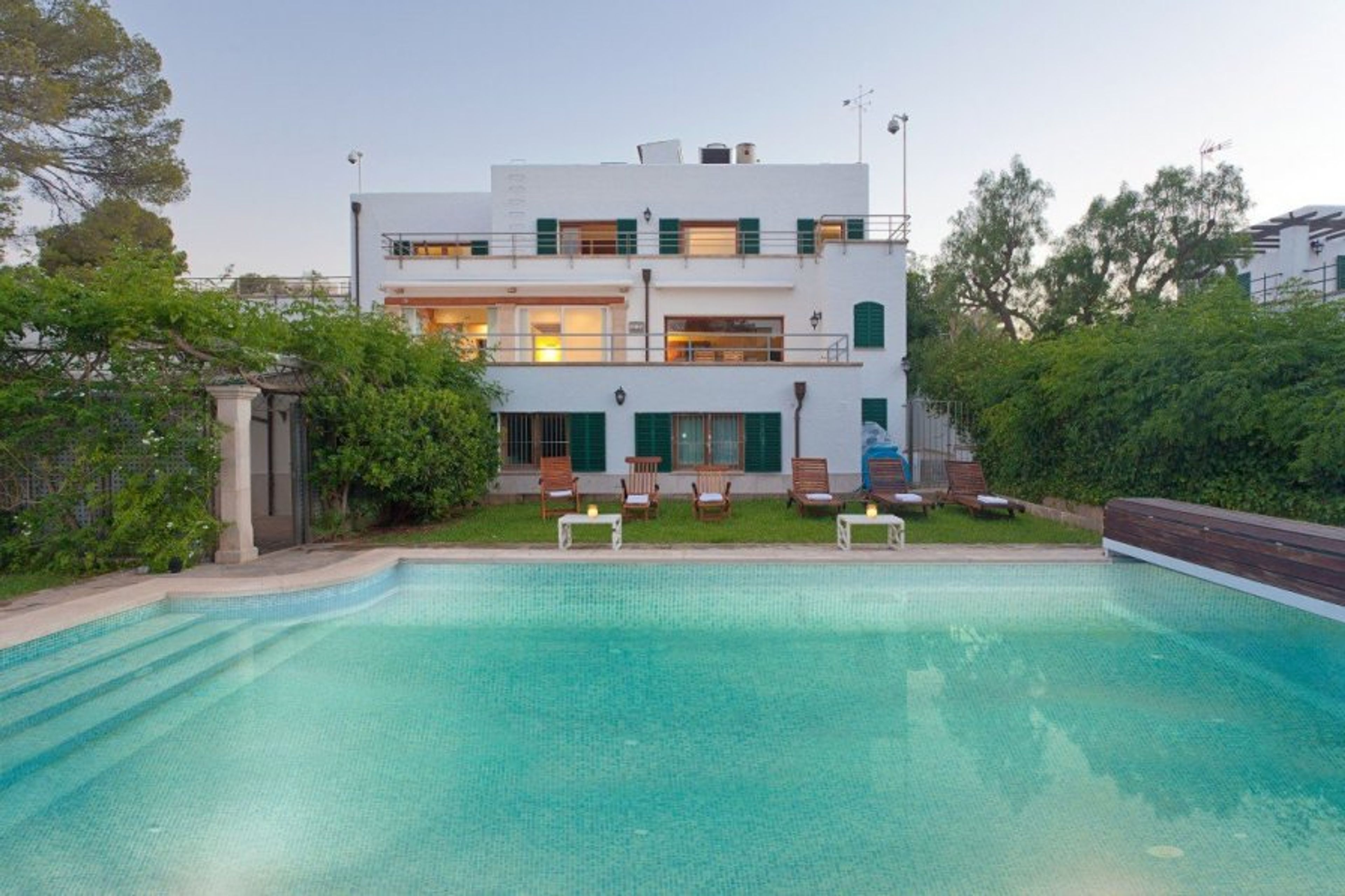 Exterior view of the beach house