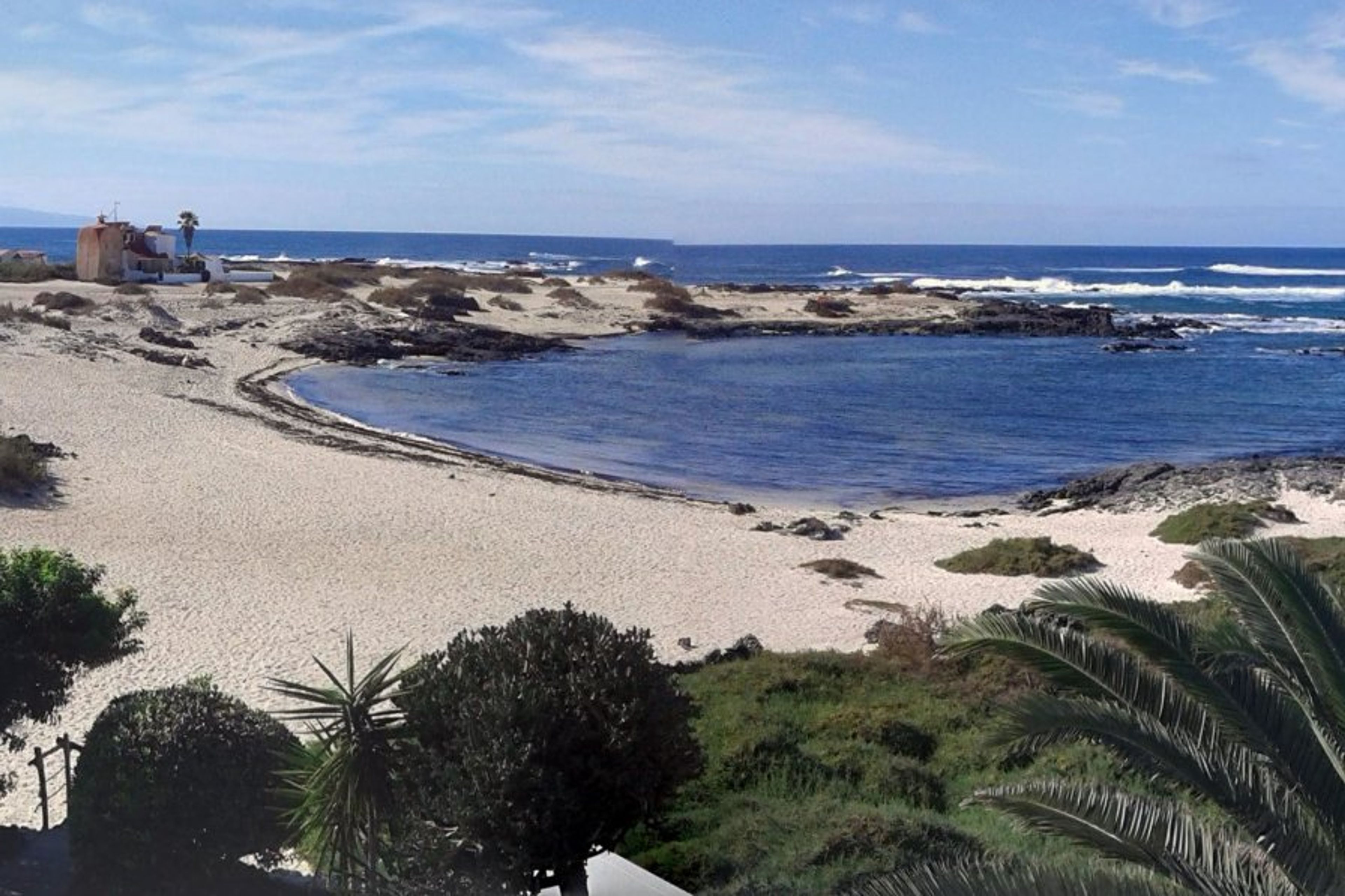 The view from the building