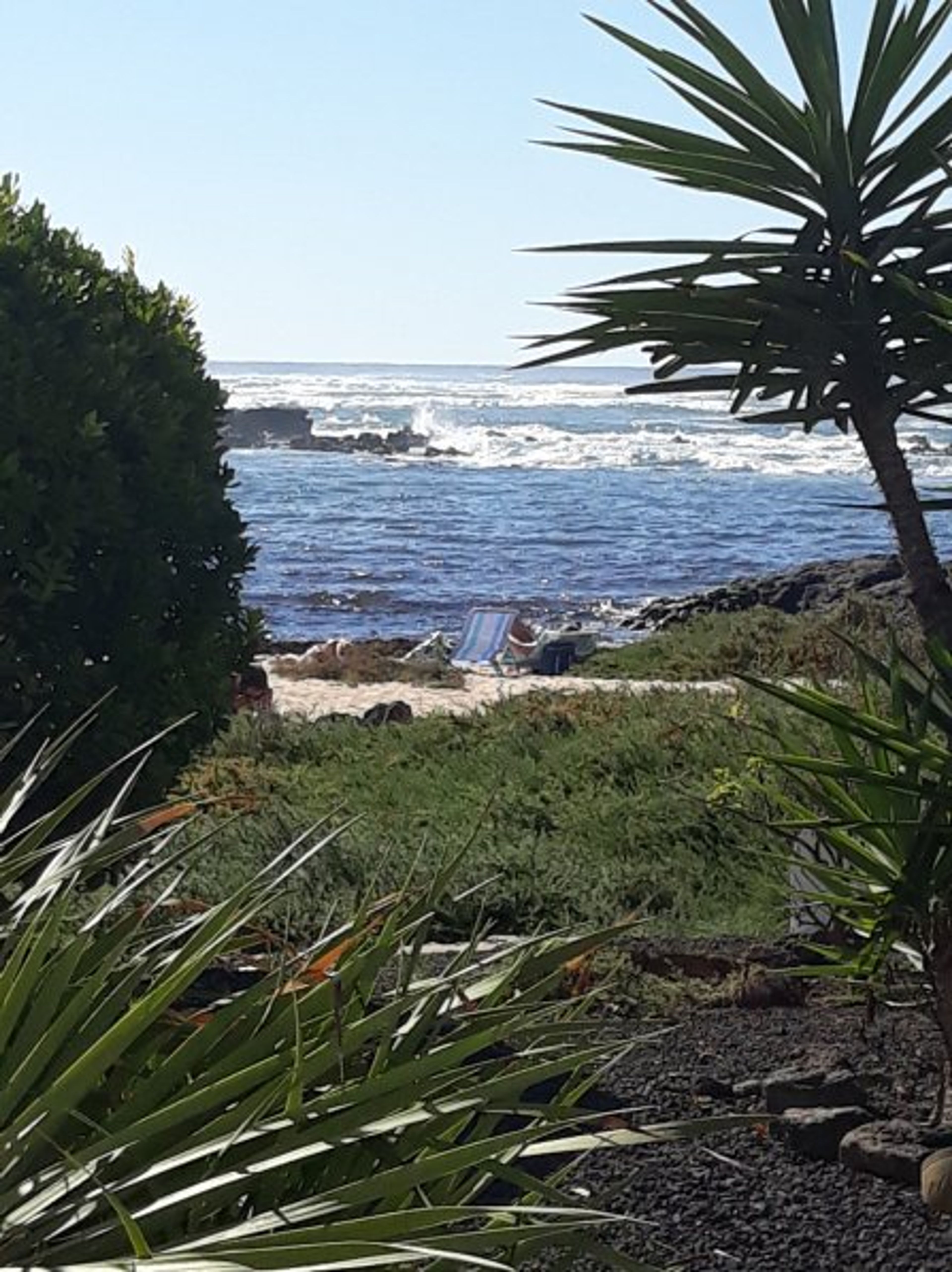 The view from your sun lounger on the terrace of Casa Playa