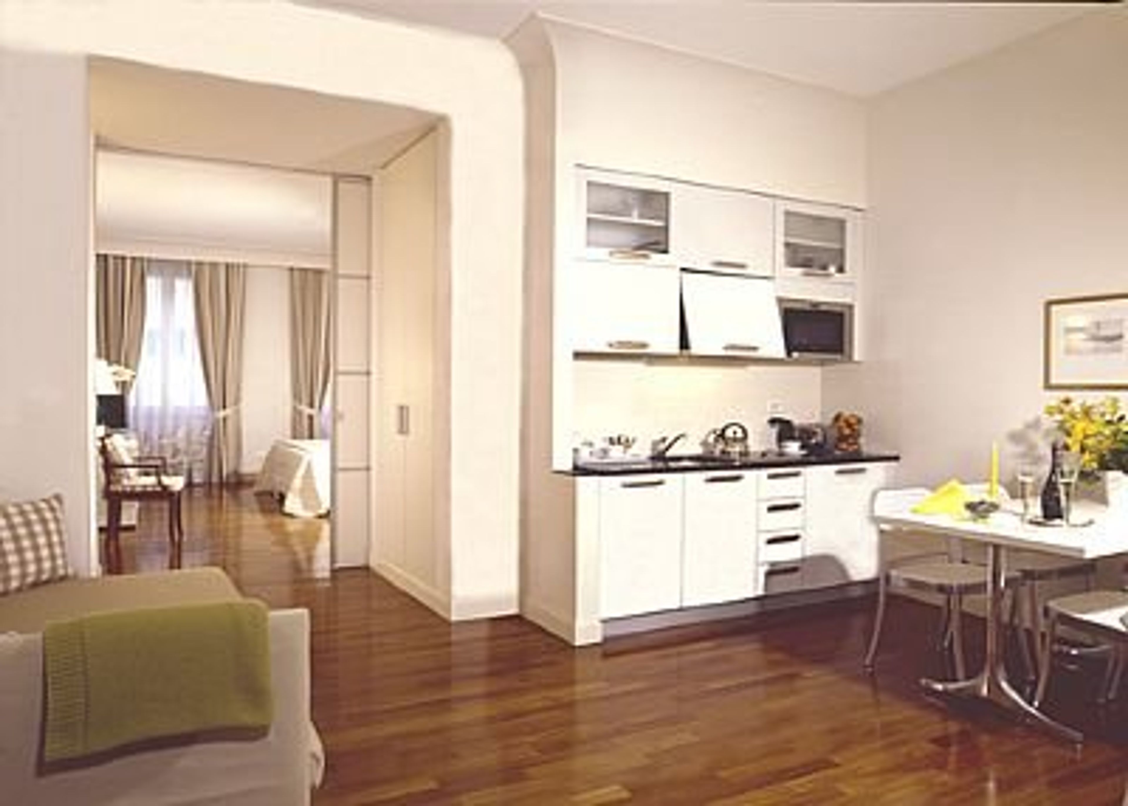 Wide rooms, to accomodate all your family