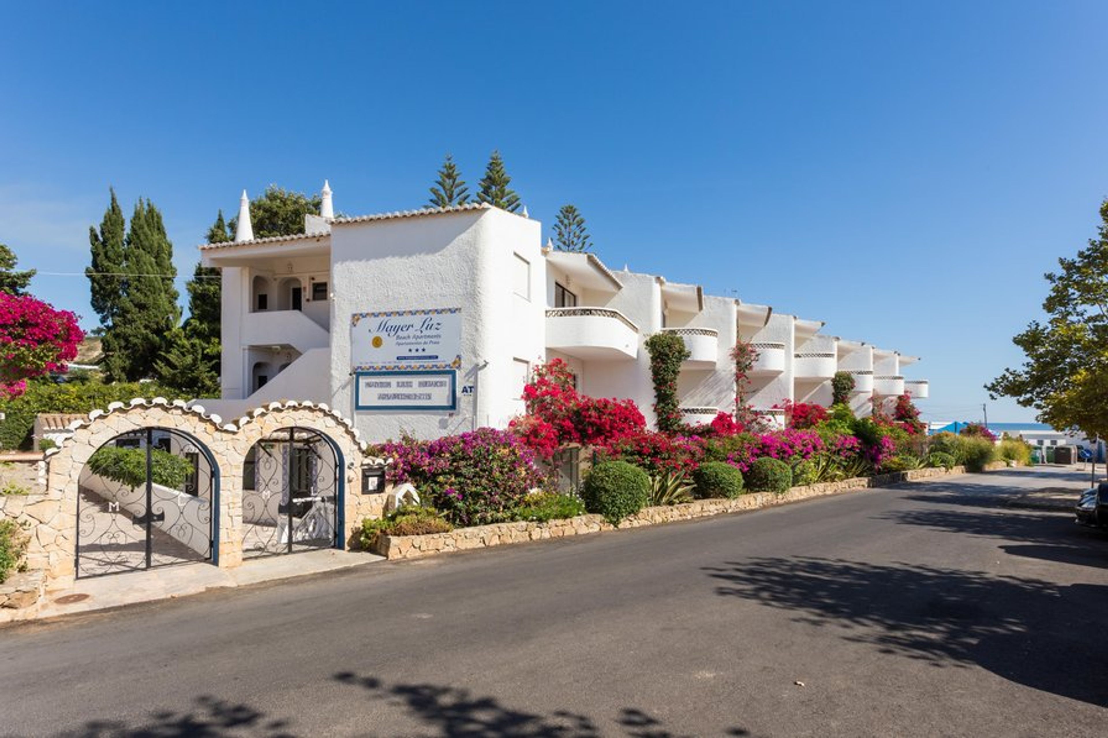 Front View of the Apartments