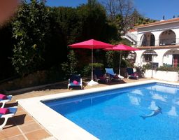 Mijas holiday villa rental with private pool