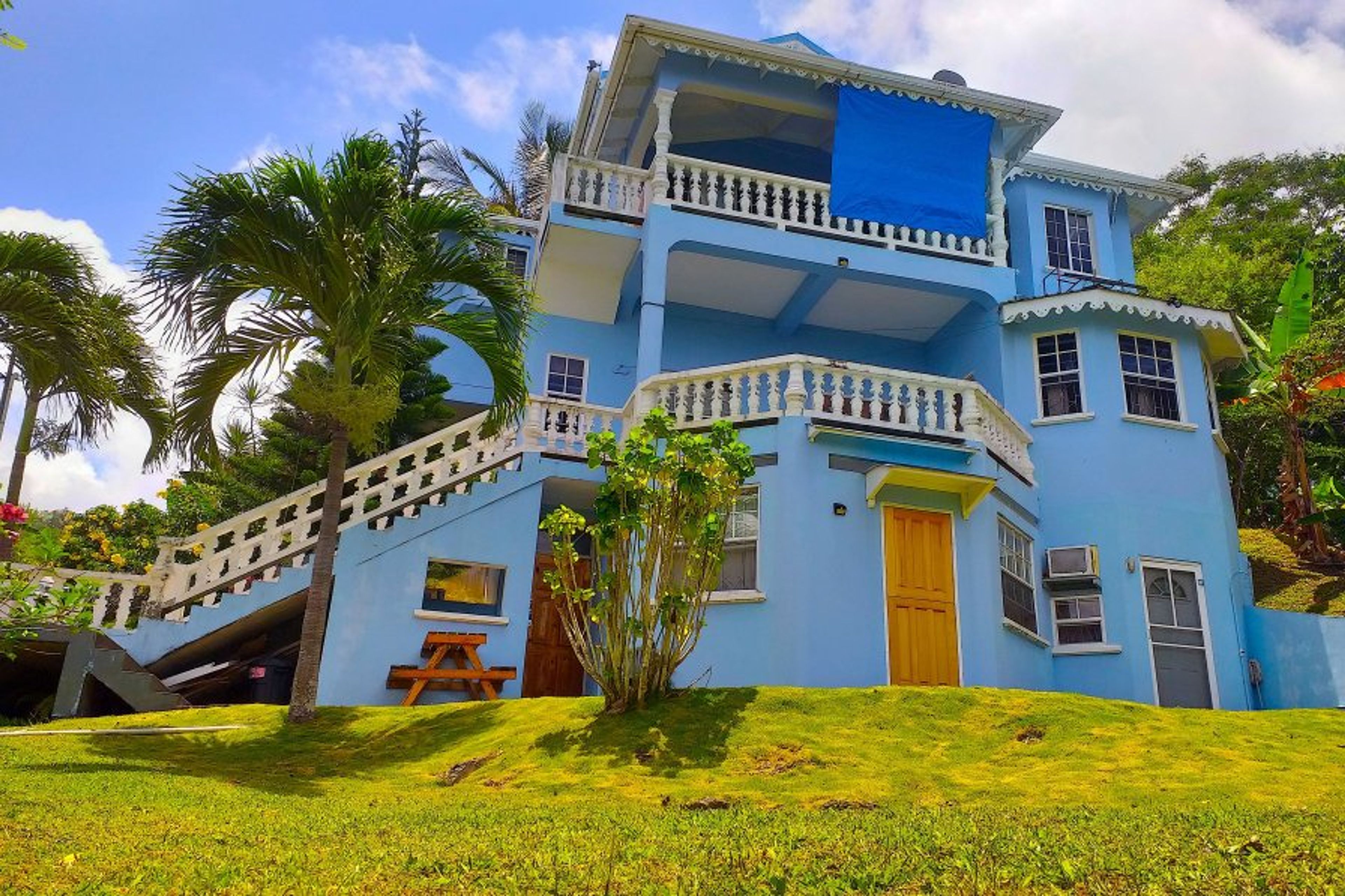 Front of Apartment Building