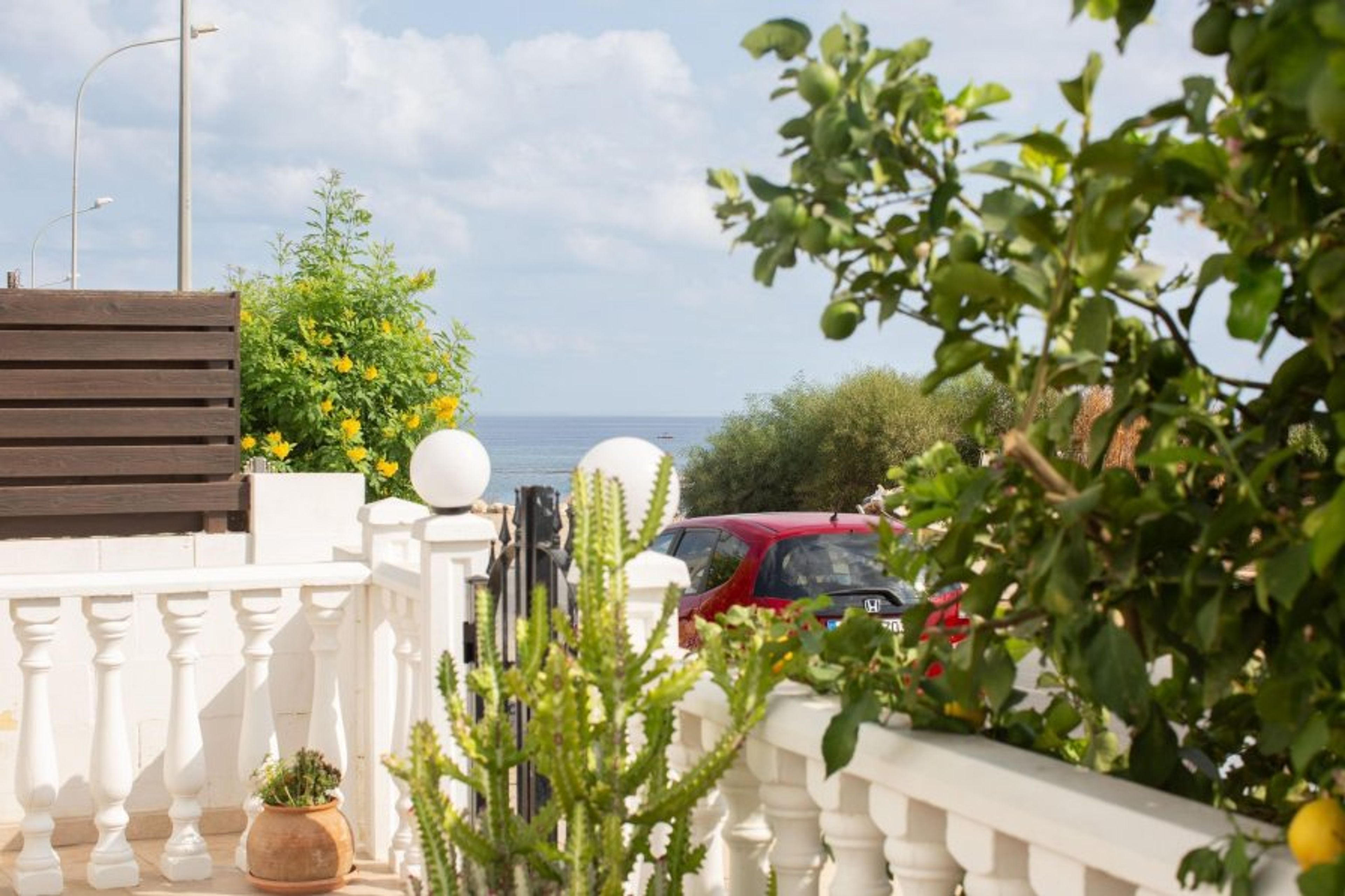 Sea view from the front terrace.