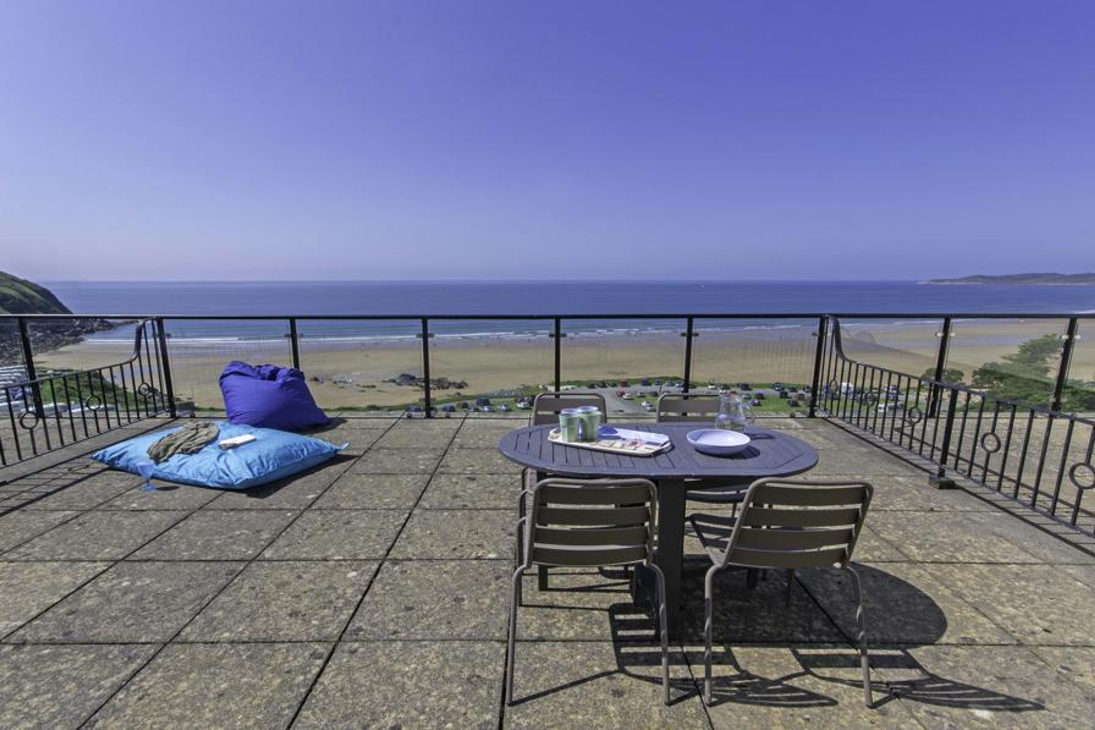 Large patio for dining