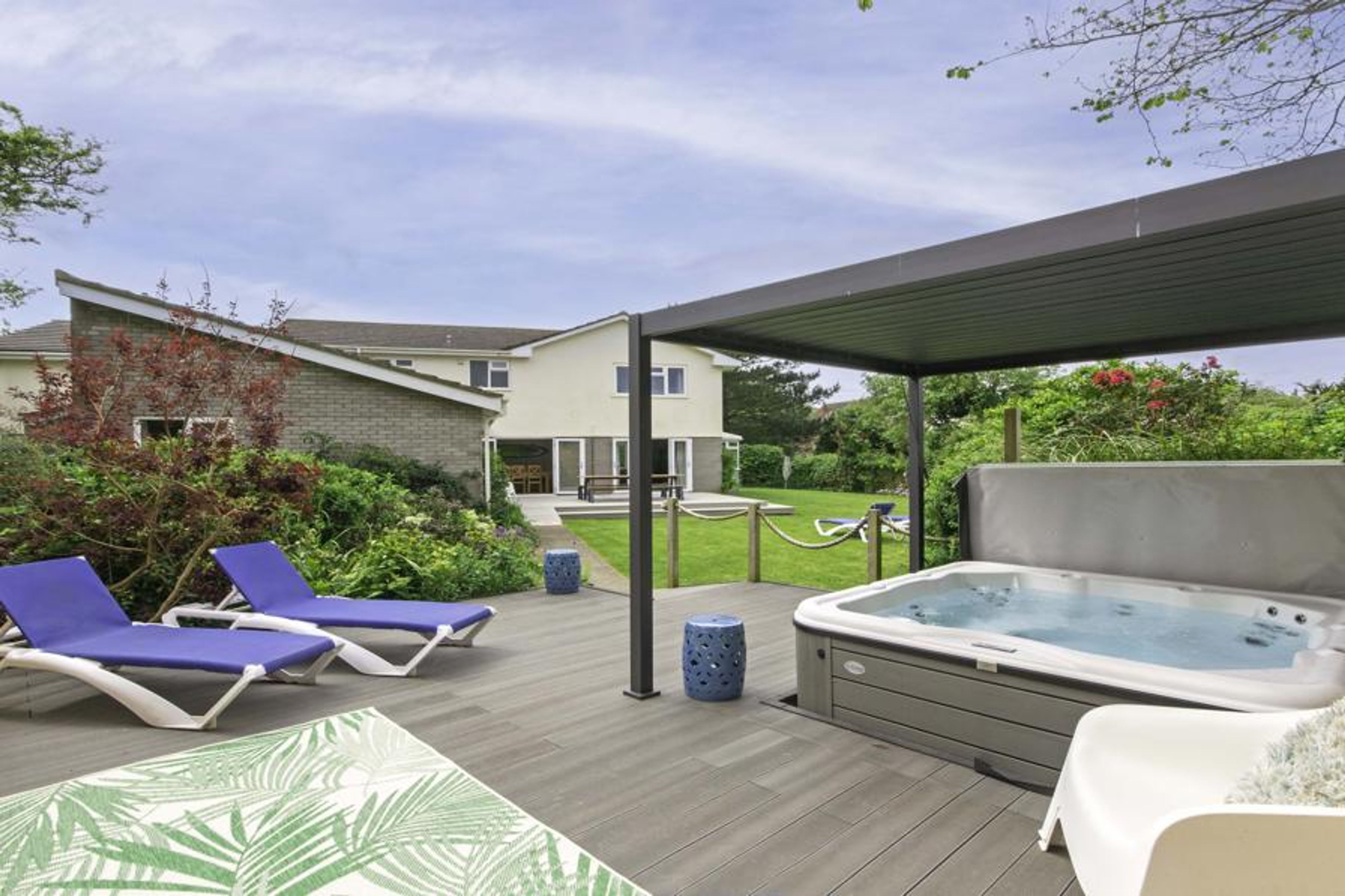Hot Tub Decking Area