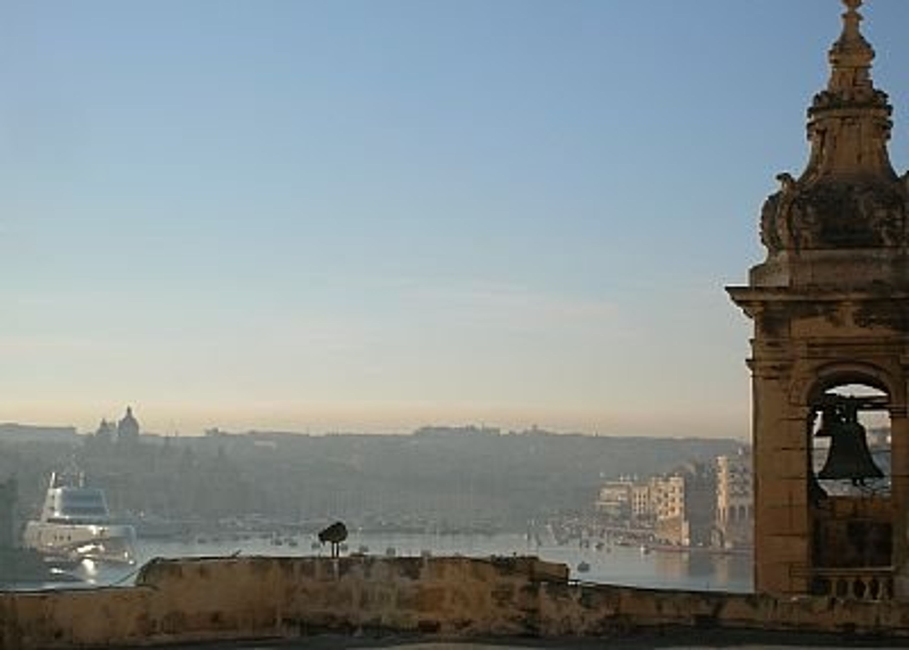 View of the Three Cities from balcony