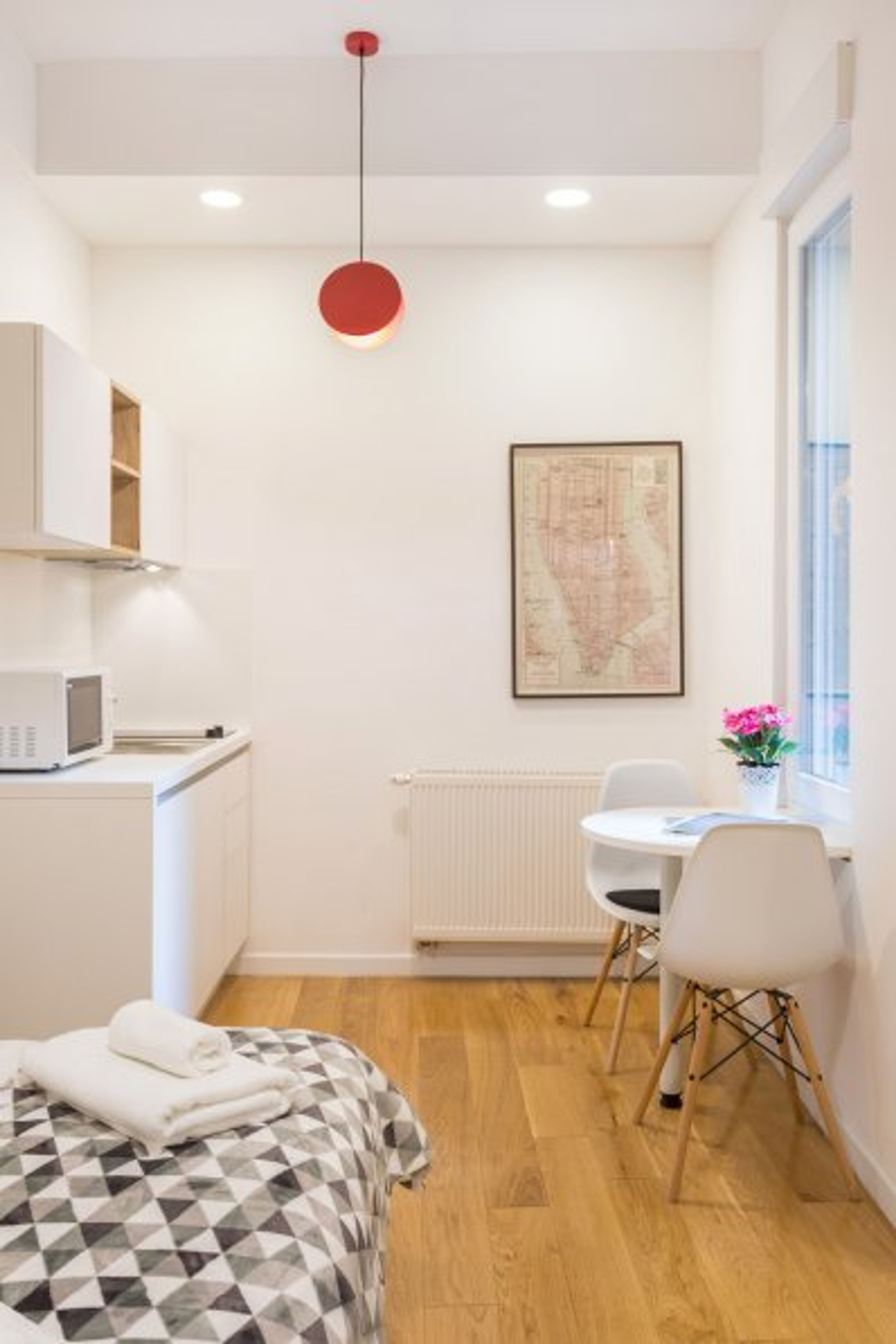 Kitchen and dining area