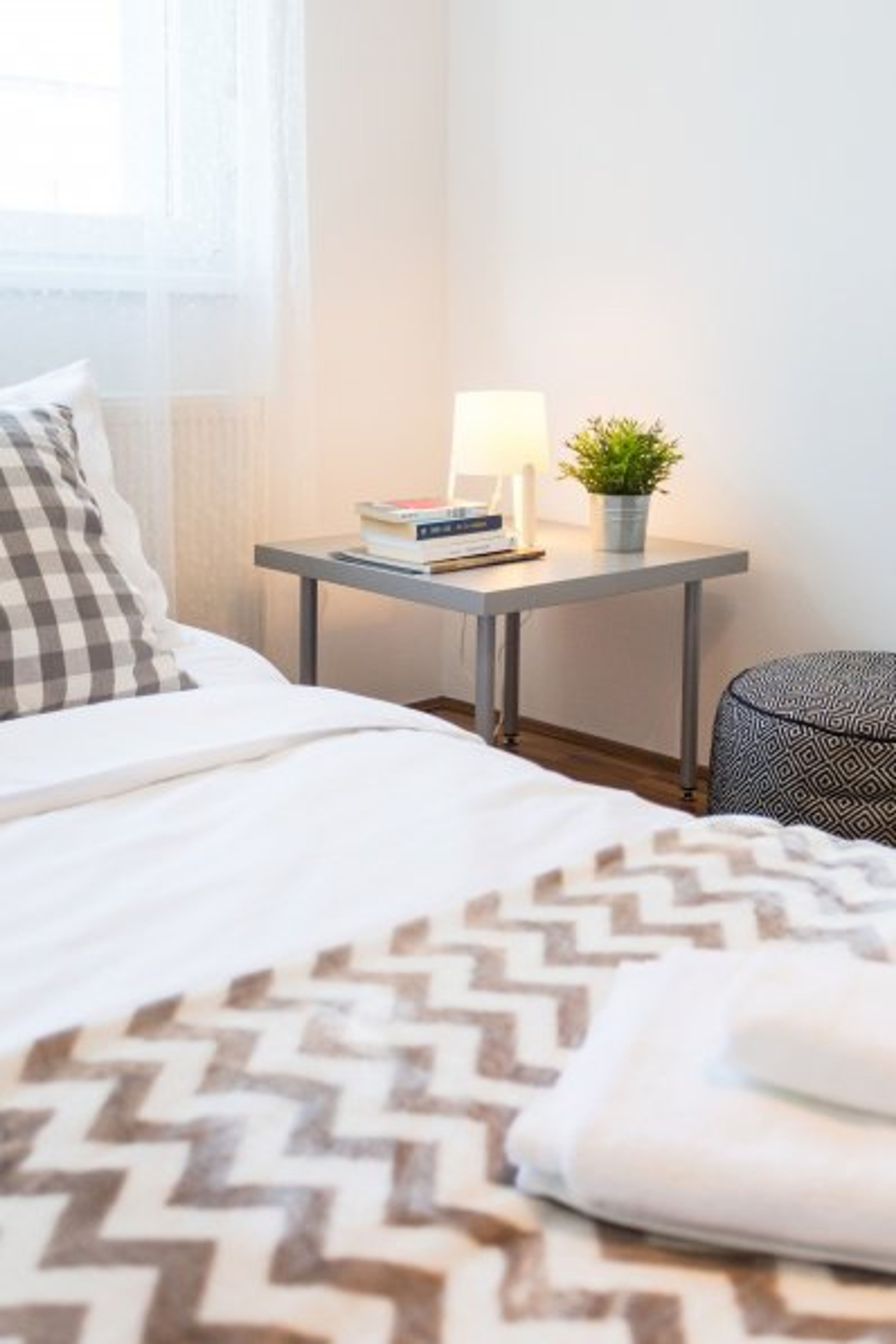 Bedroom number 2 with cozy extendable Sofa bed