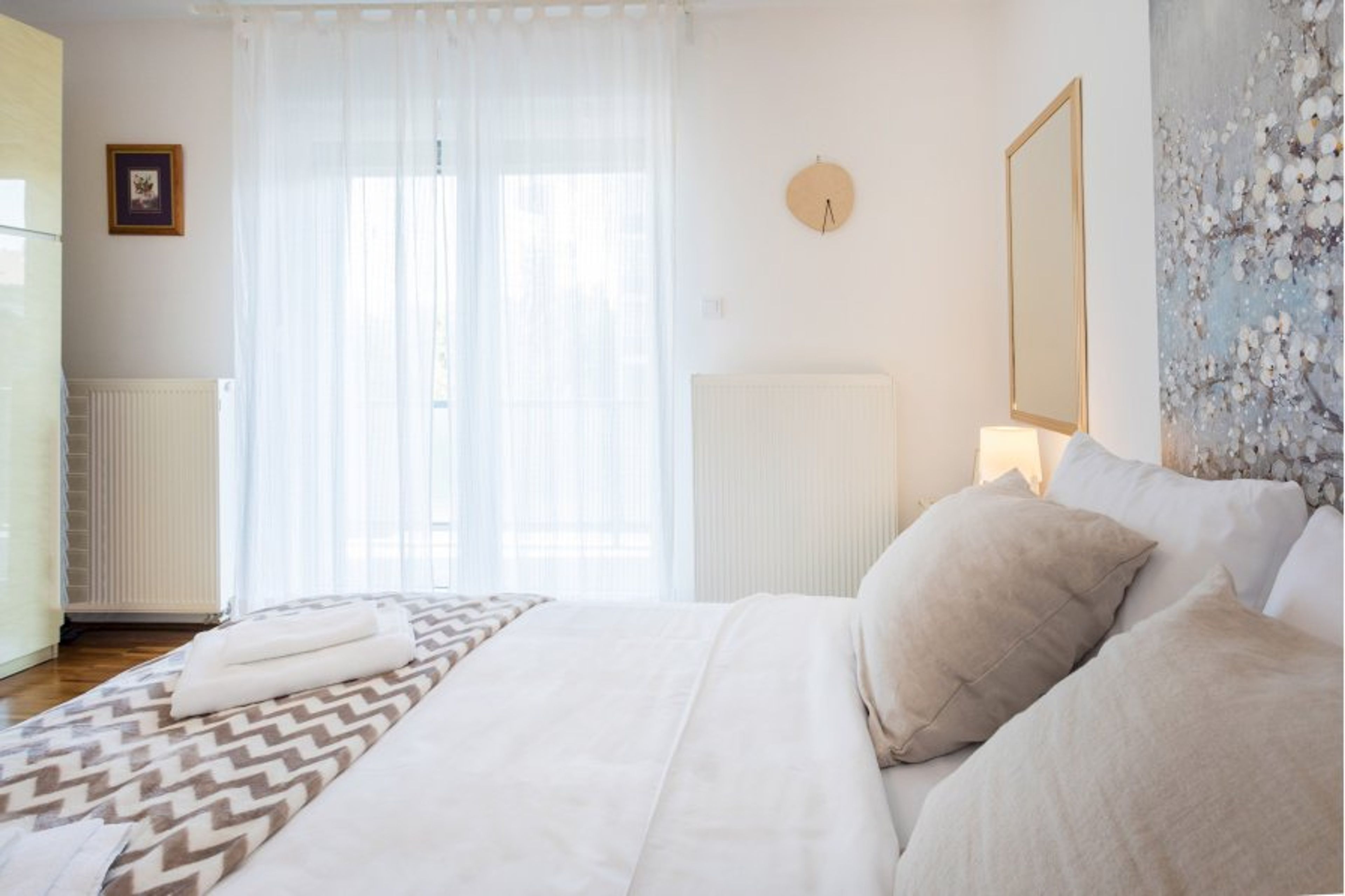 Master Bedroom with king size bed