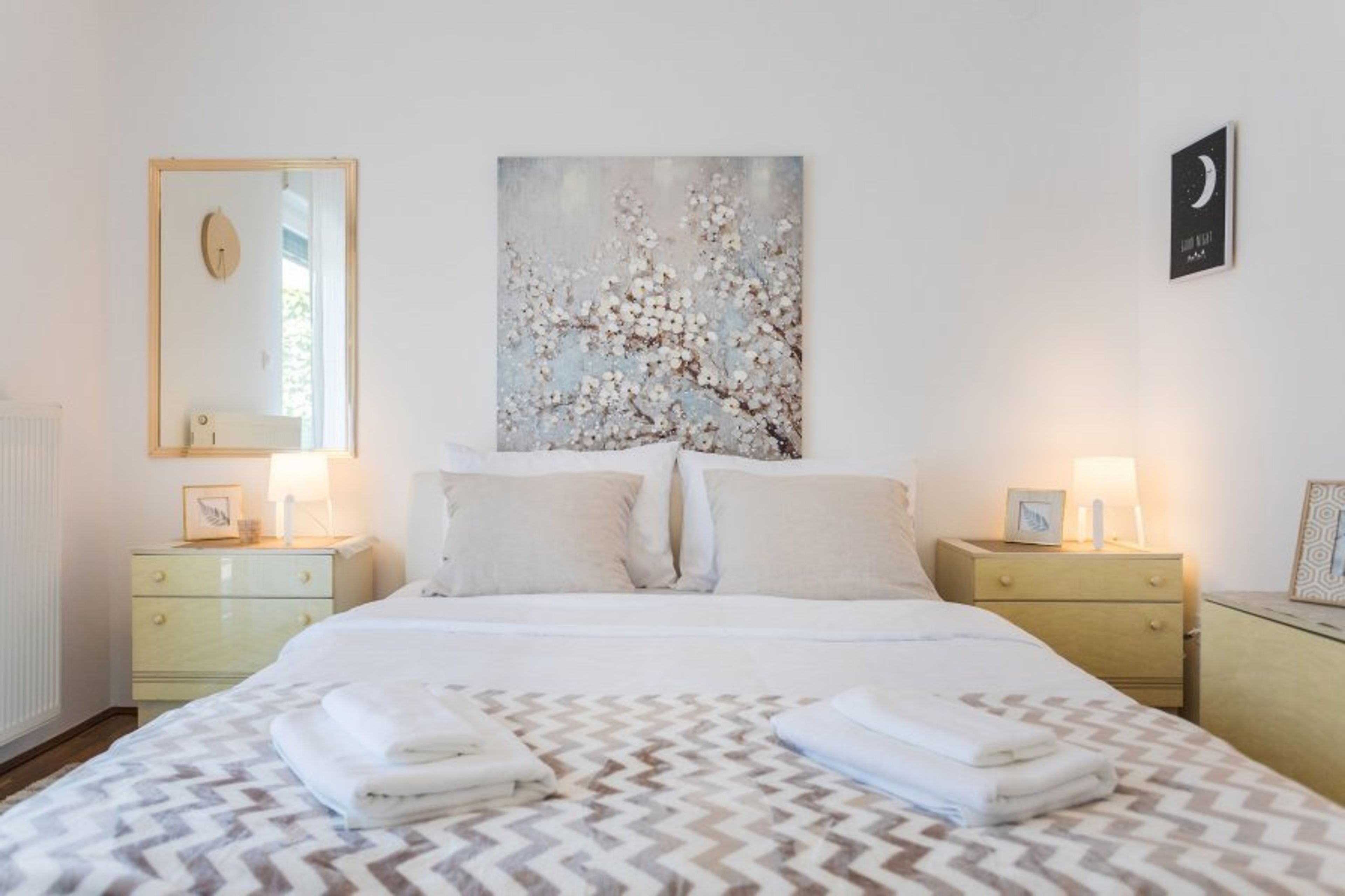 Comfortable King size bed