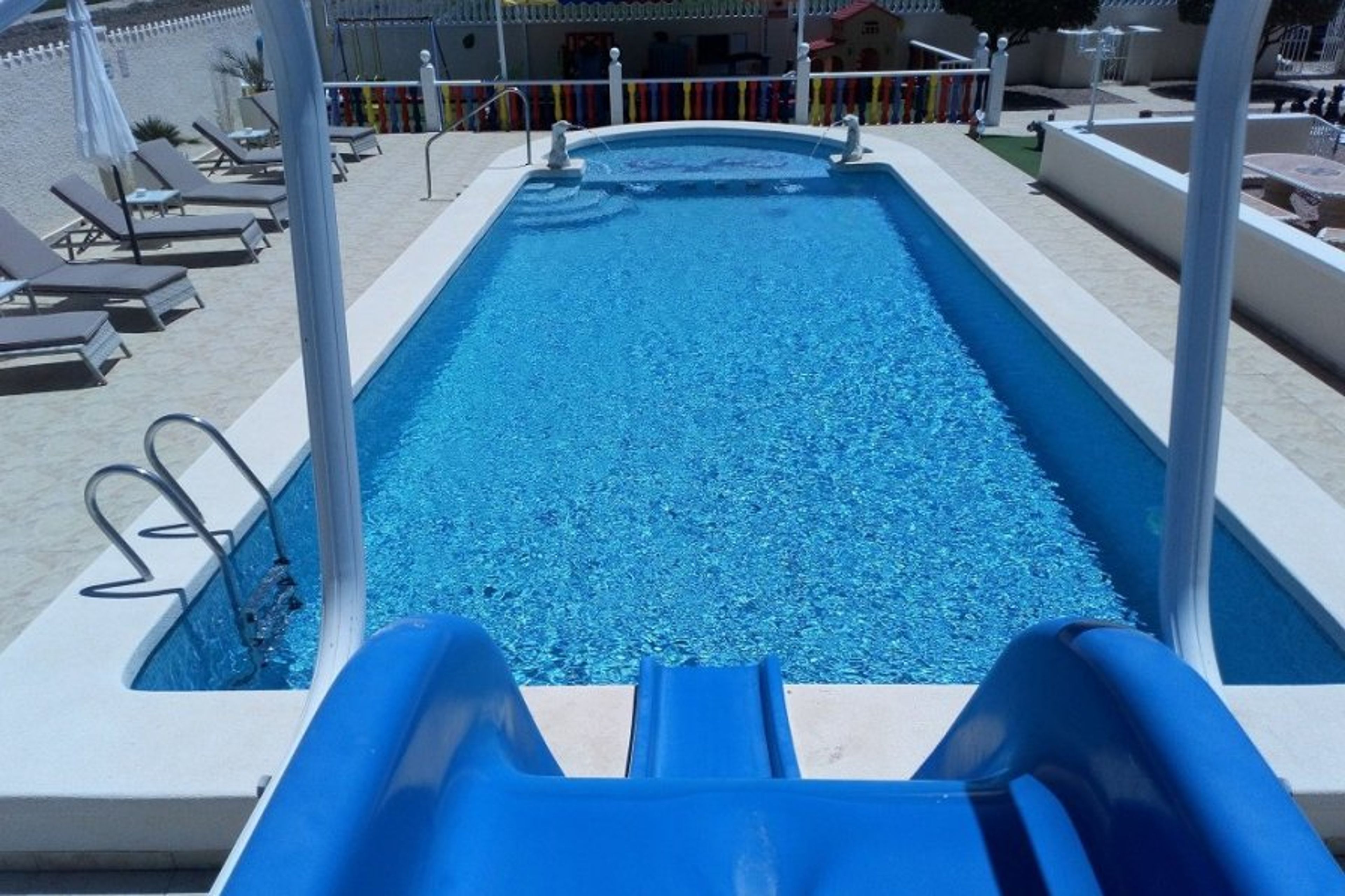 Down the Slide !!!
