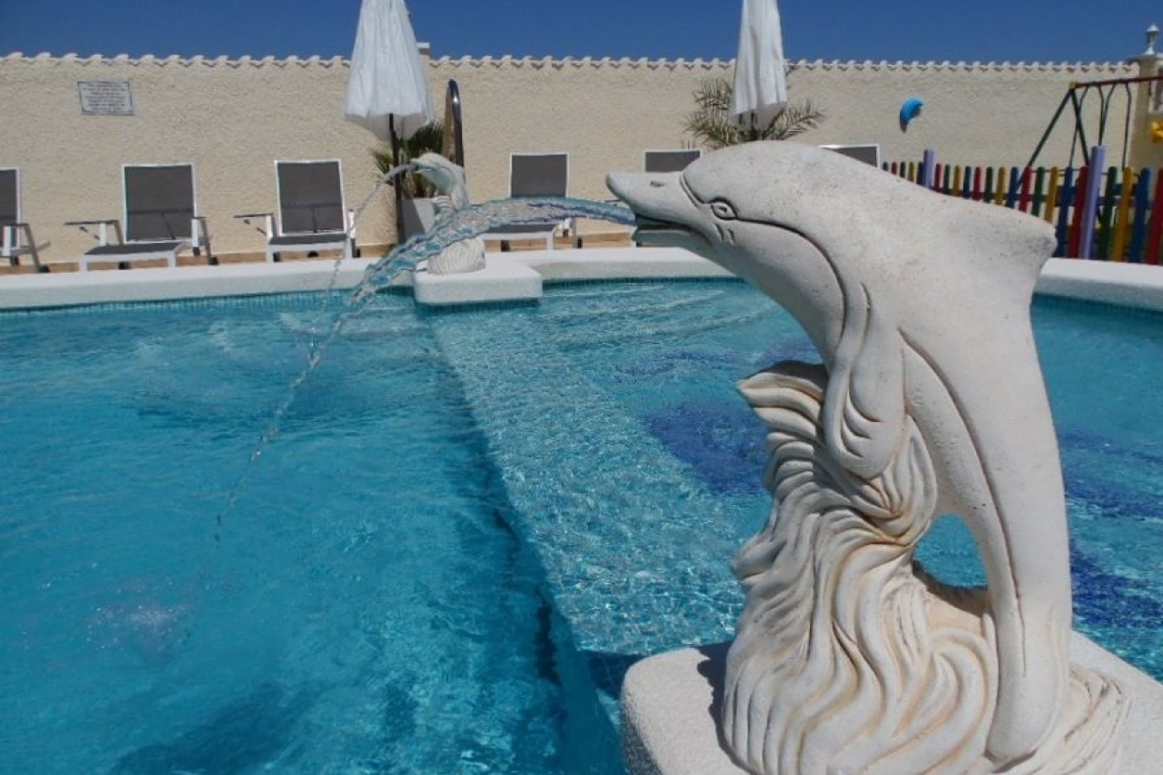 Working Dolphin Fountains