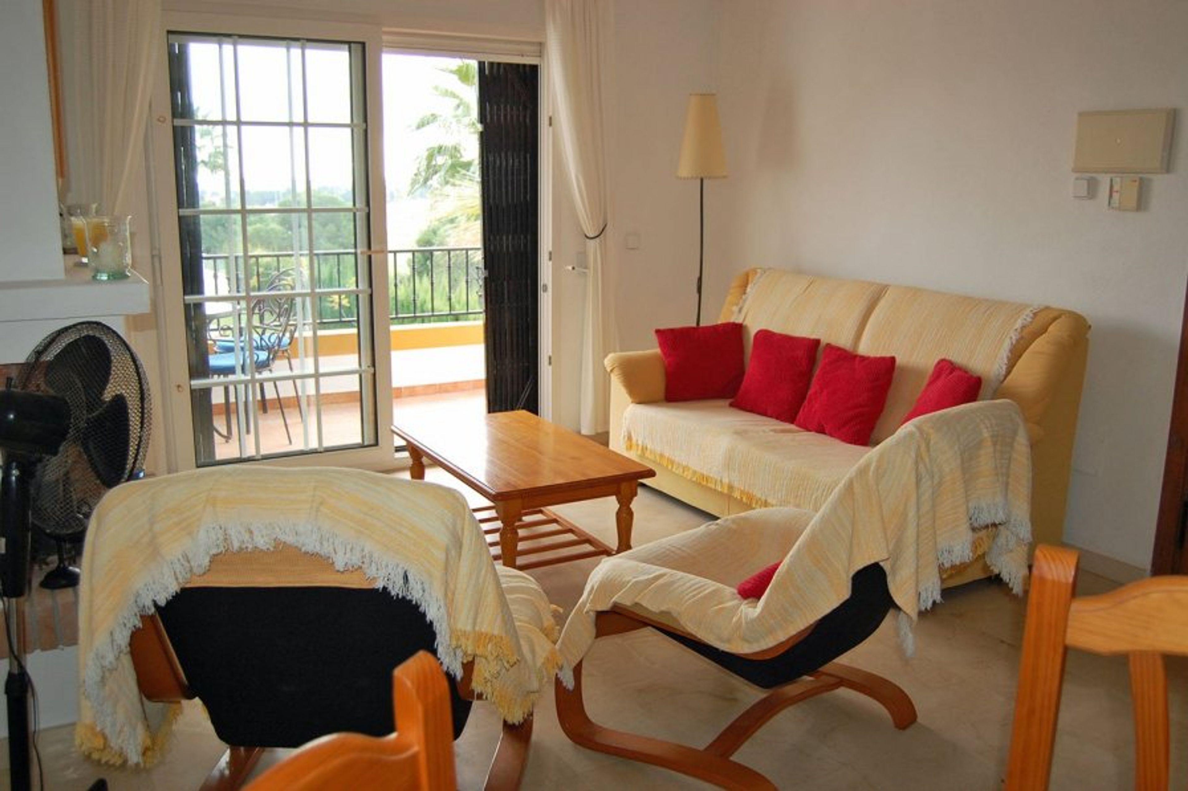 Spacious living room of the apartment in Los Dolses