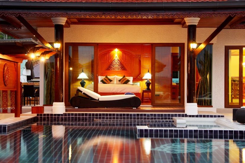 Villa in Patong beach, Phuket: Pool Access