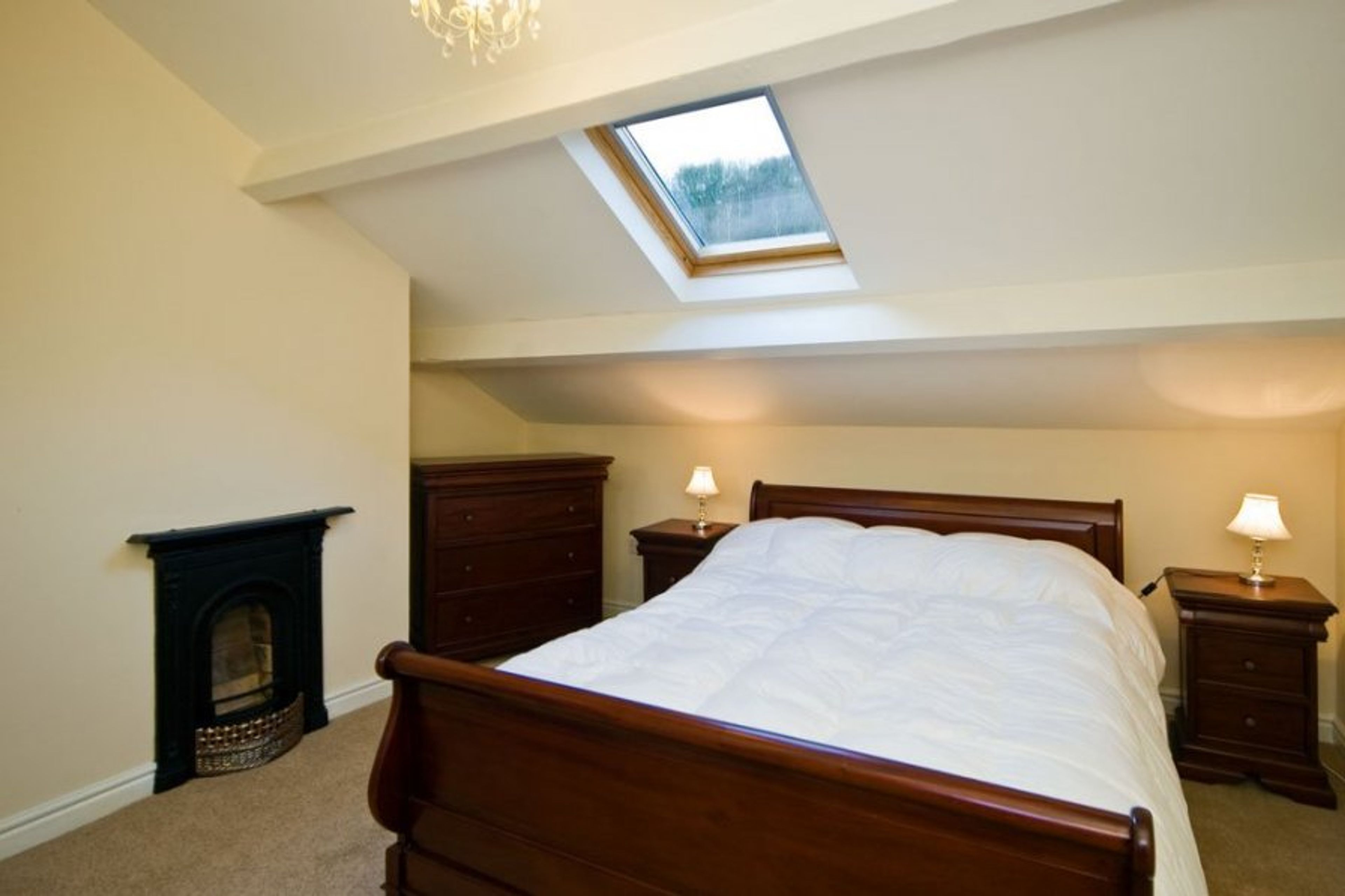 Attic Penthouse with King bed and furnishings 