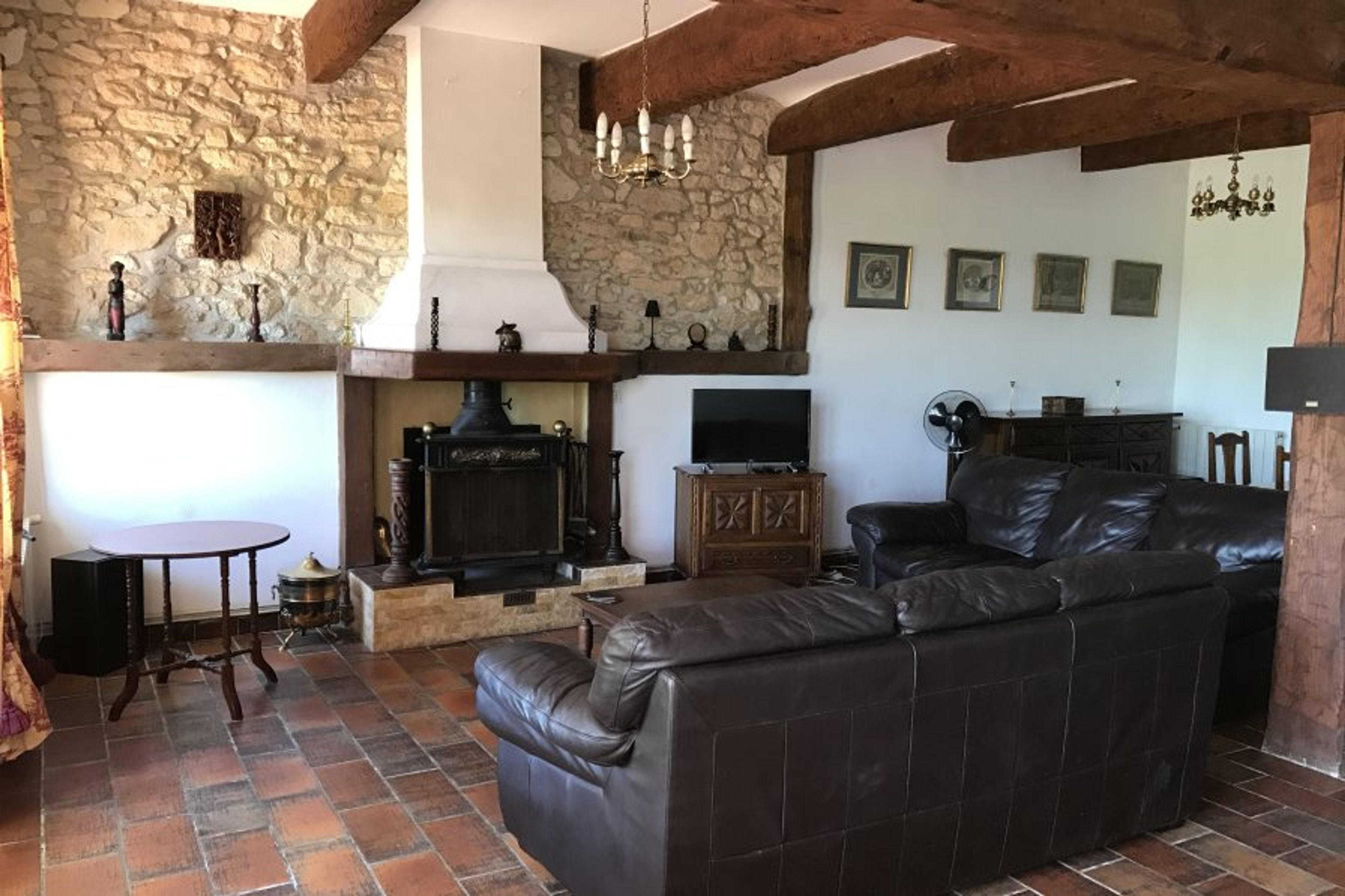 Comfortable indoor seating