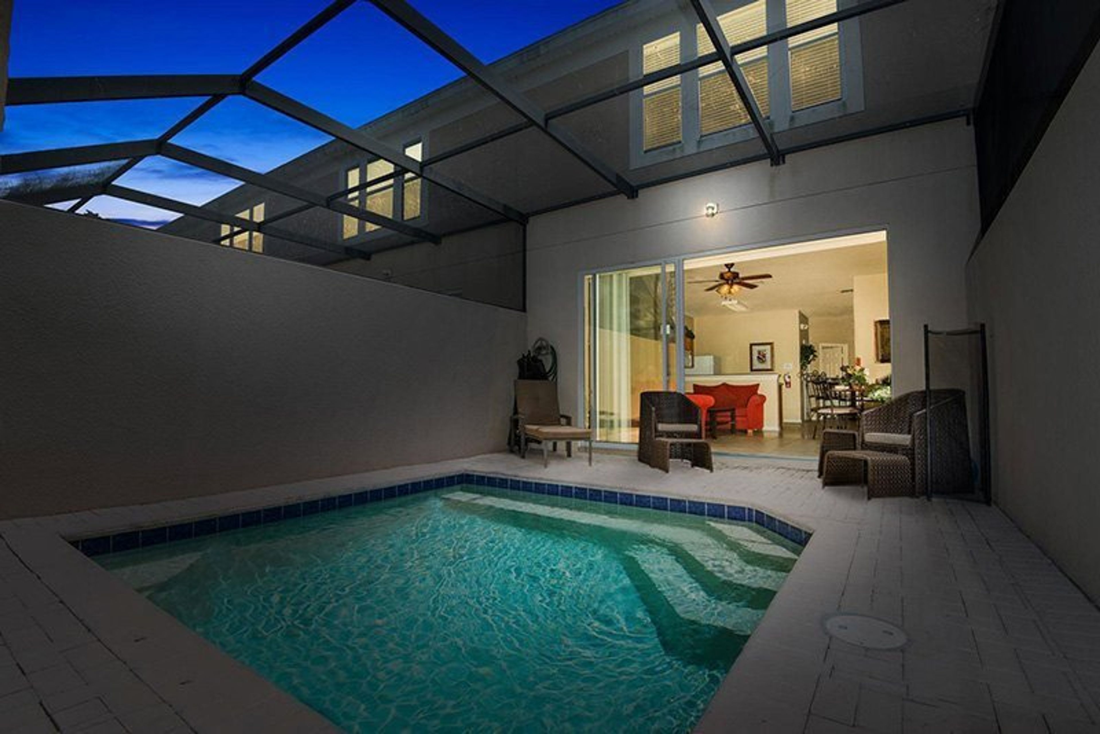 Our Beautiful Splash Pool and West-facing Patio