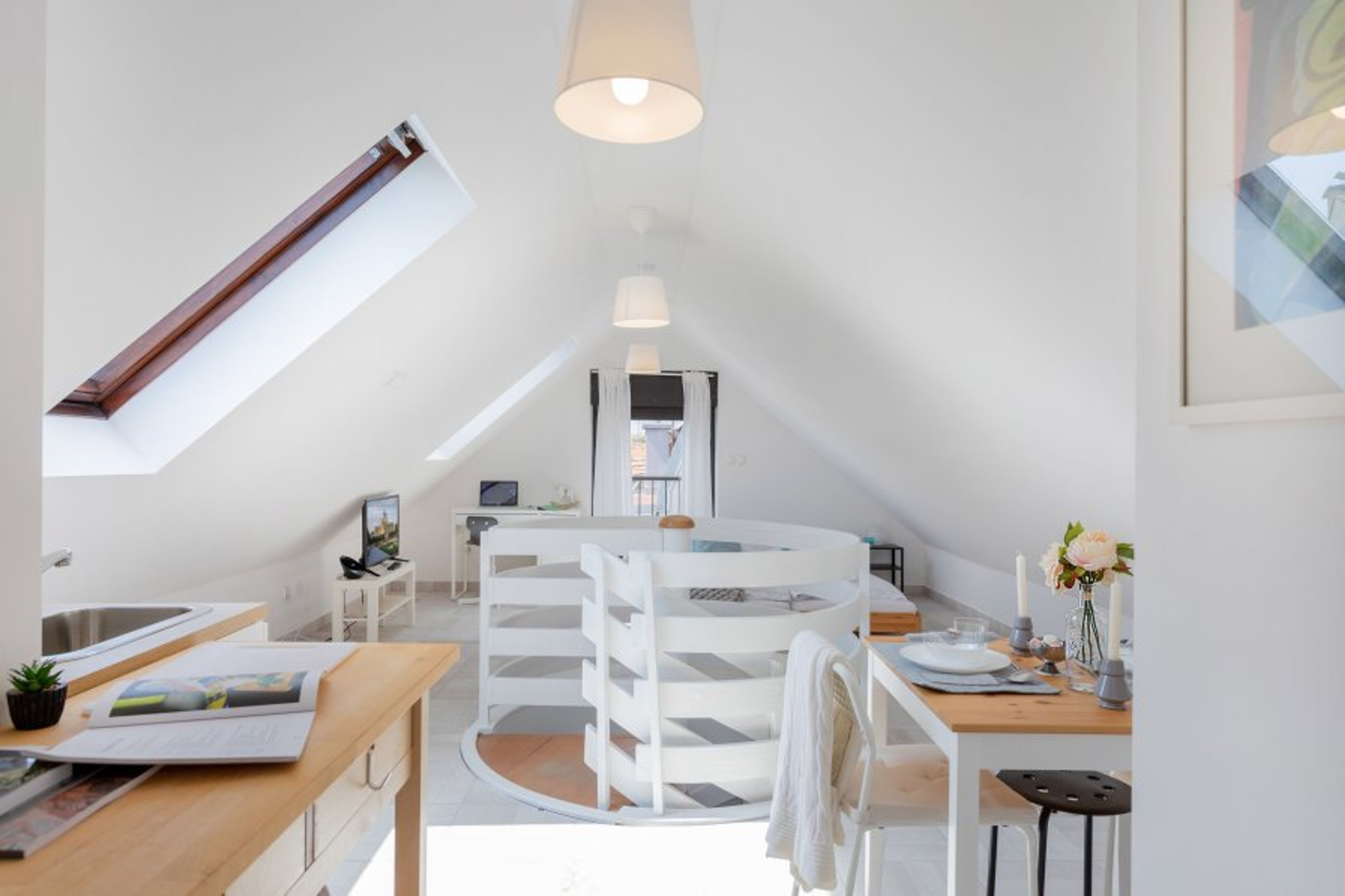 Modernly equipped Loft 