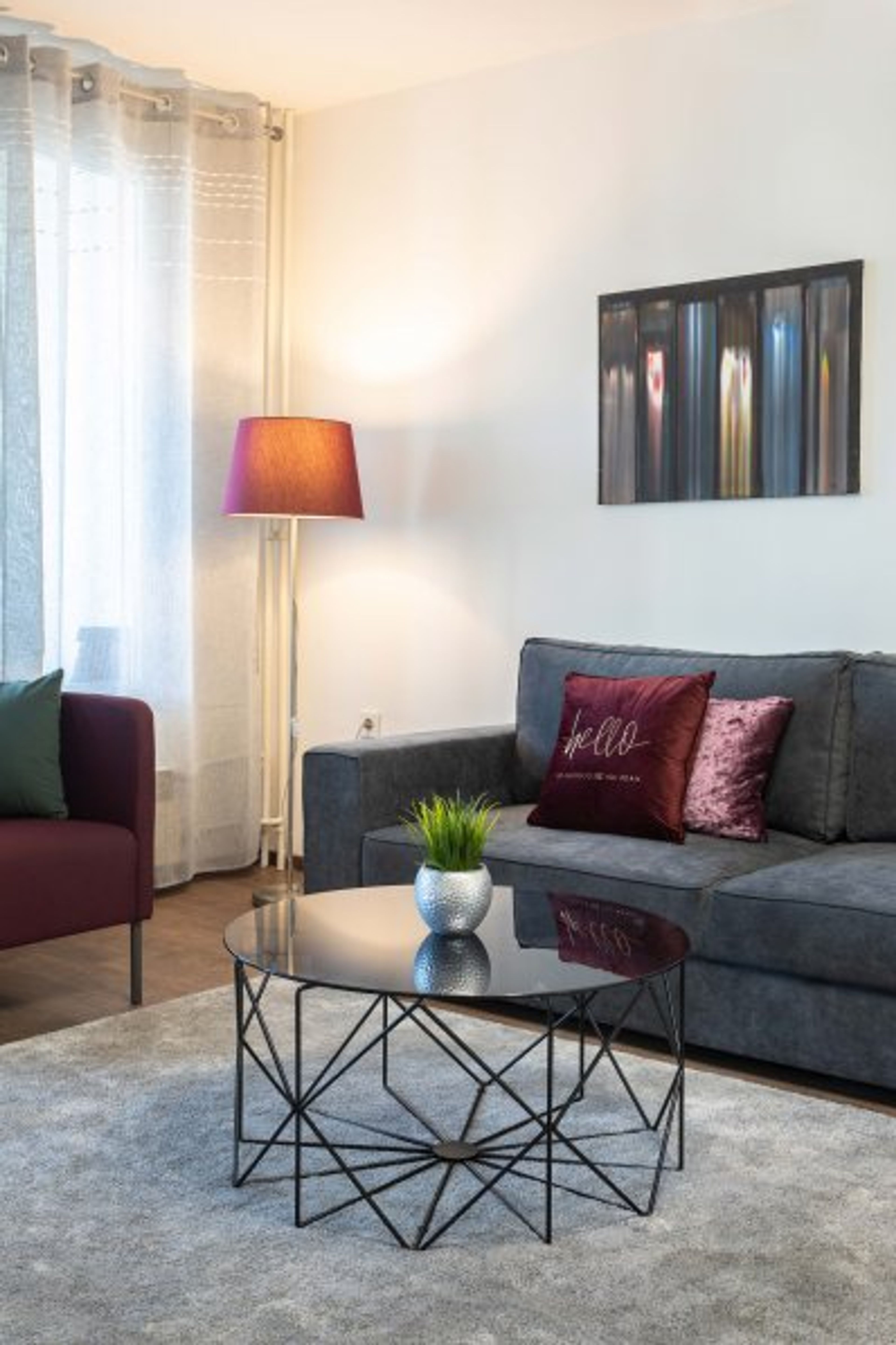 The super comfortable sofa bed