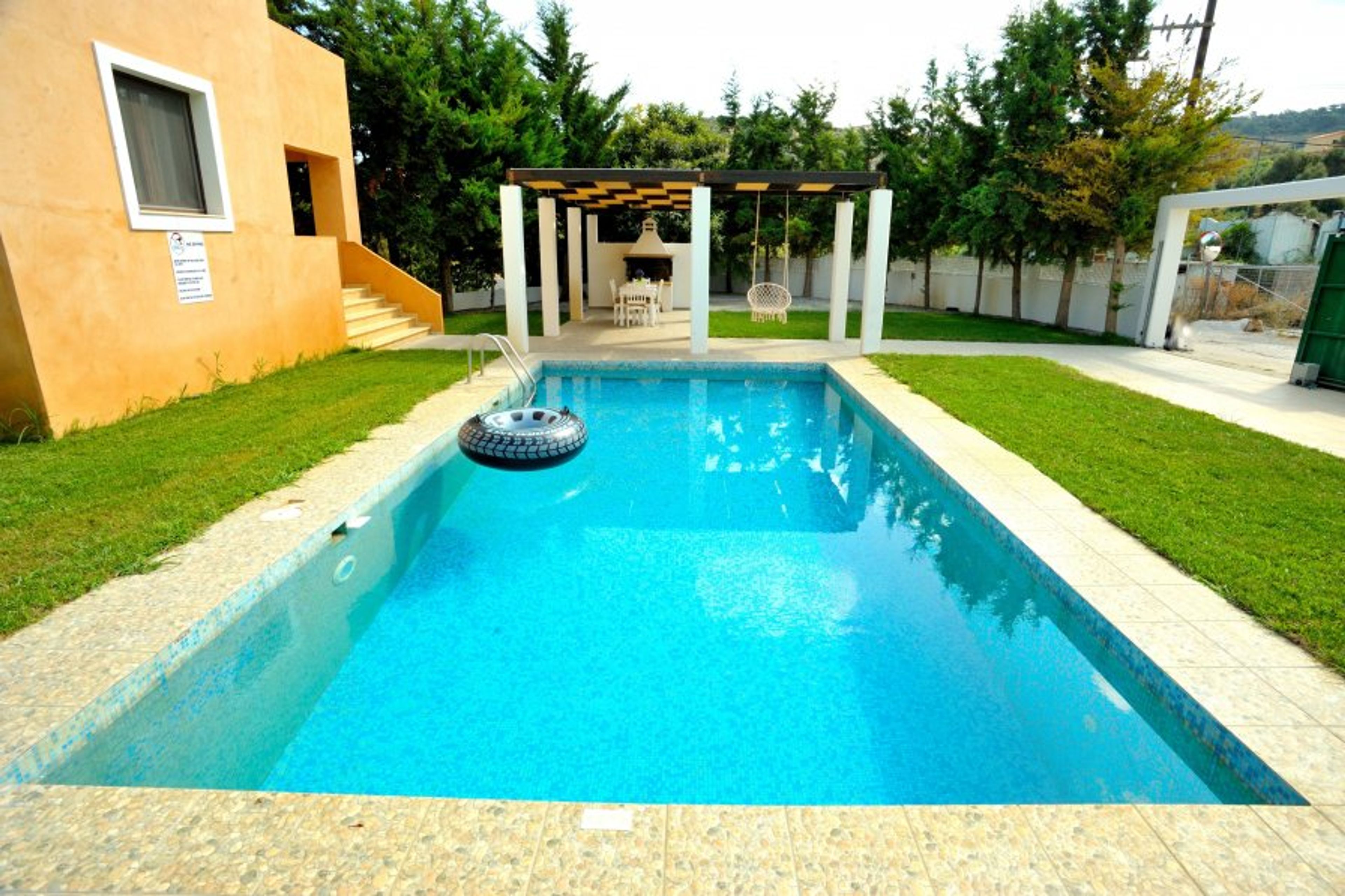 Private 32 m² Pool (4mX8m) with varied depth from 70cm to 160cm