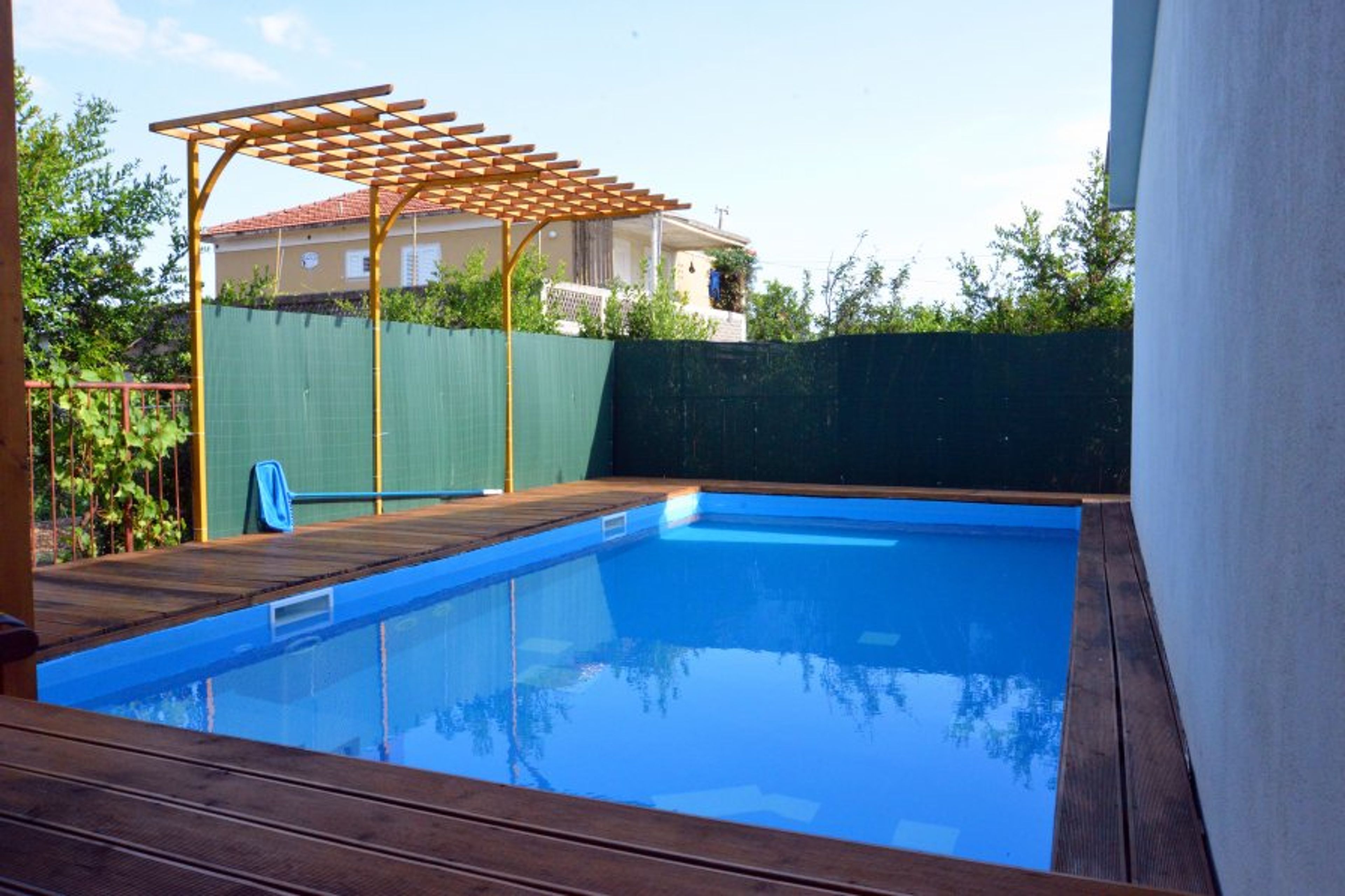 Private outdoor swimming pool