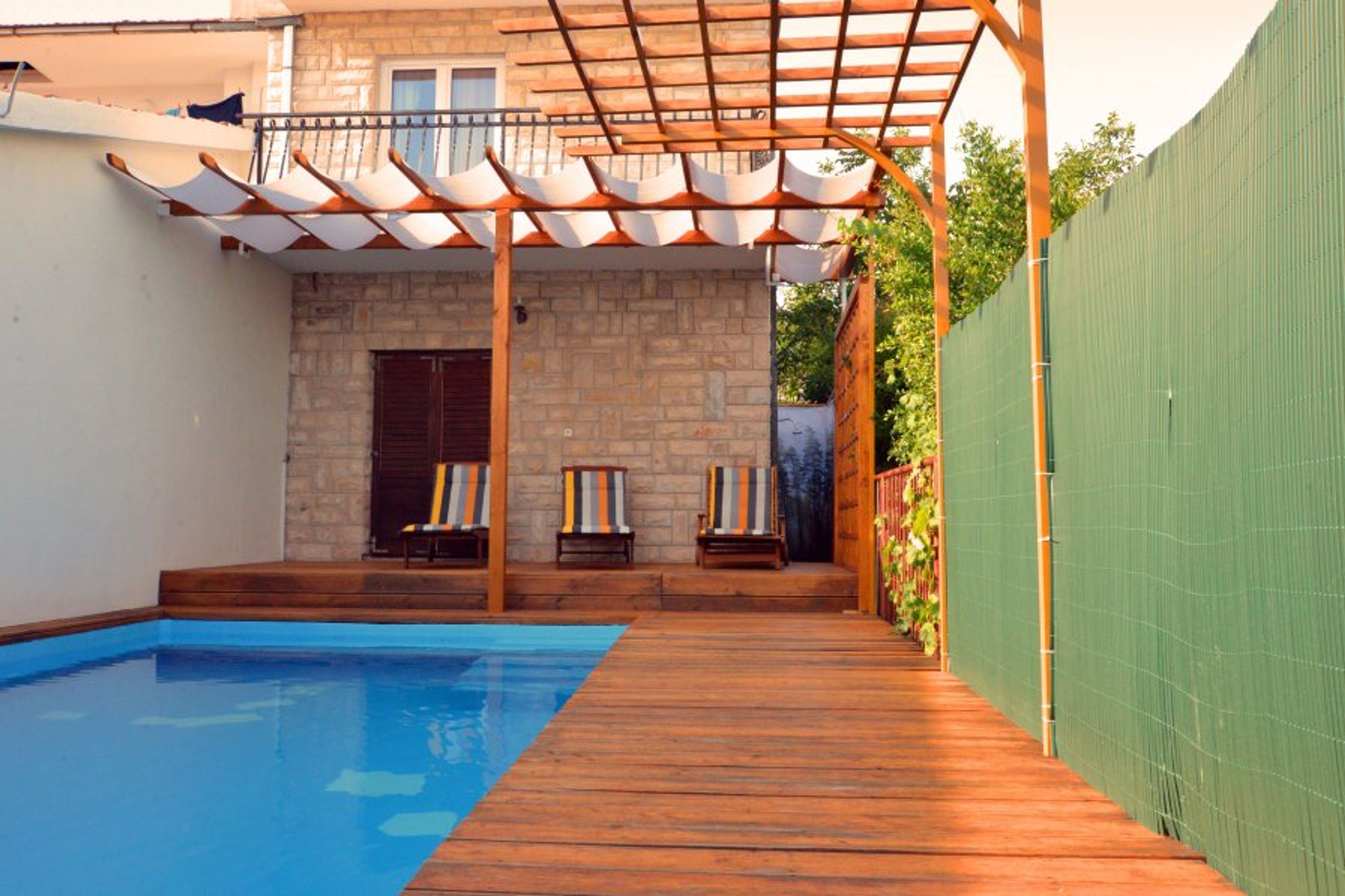 Private outdoor swimming pool