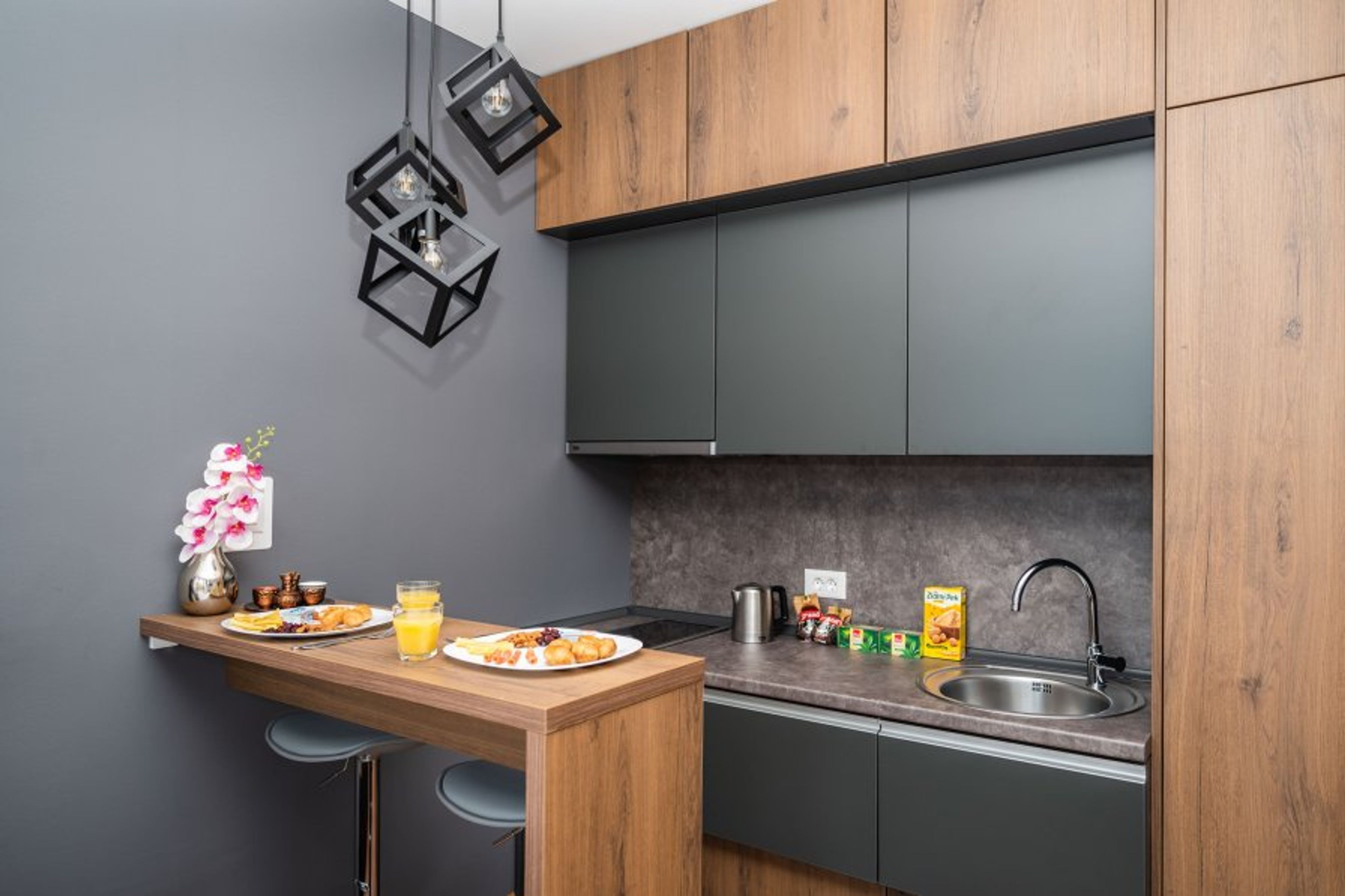Our modern and convenient kitchenette