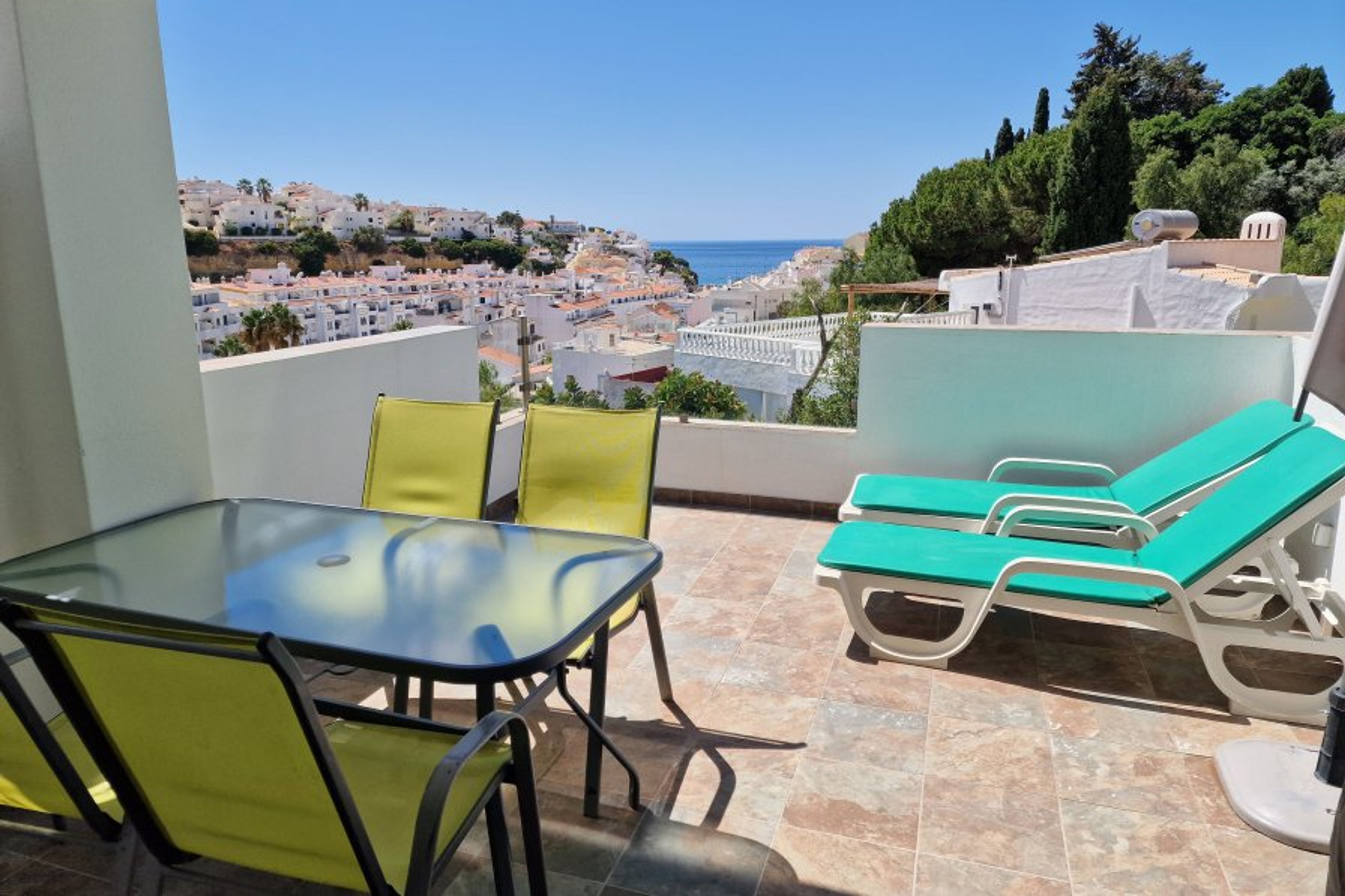 South-facing terrace with amazing sea view