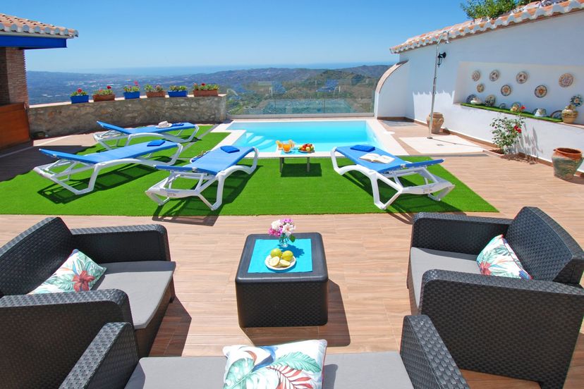 House in Comares, Spain