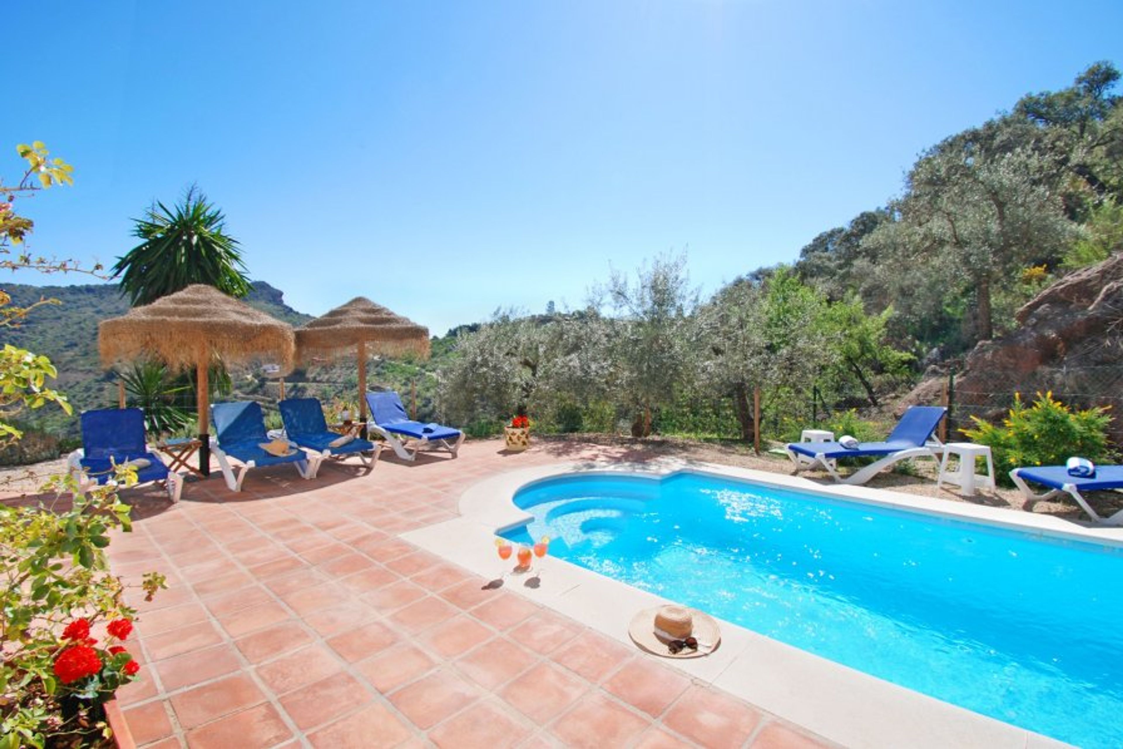 You are surounded by stunning countryside and very private!