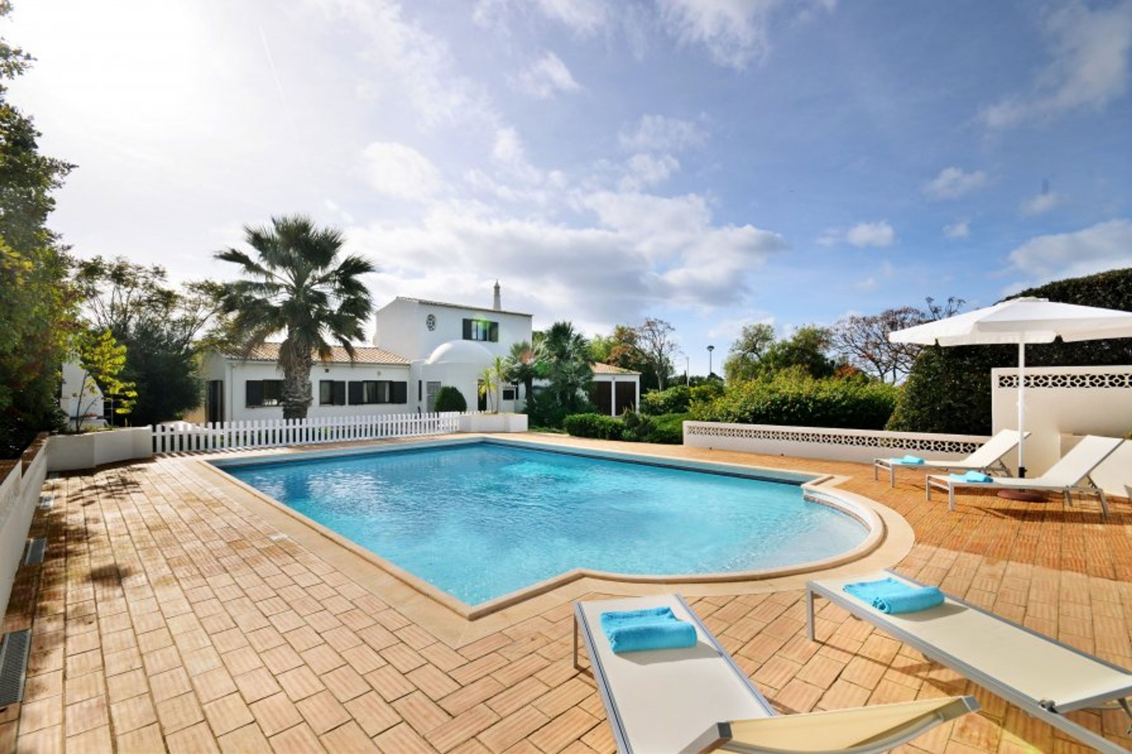 Private pool with terrace