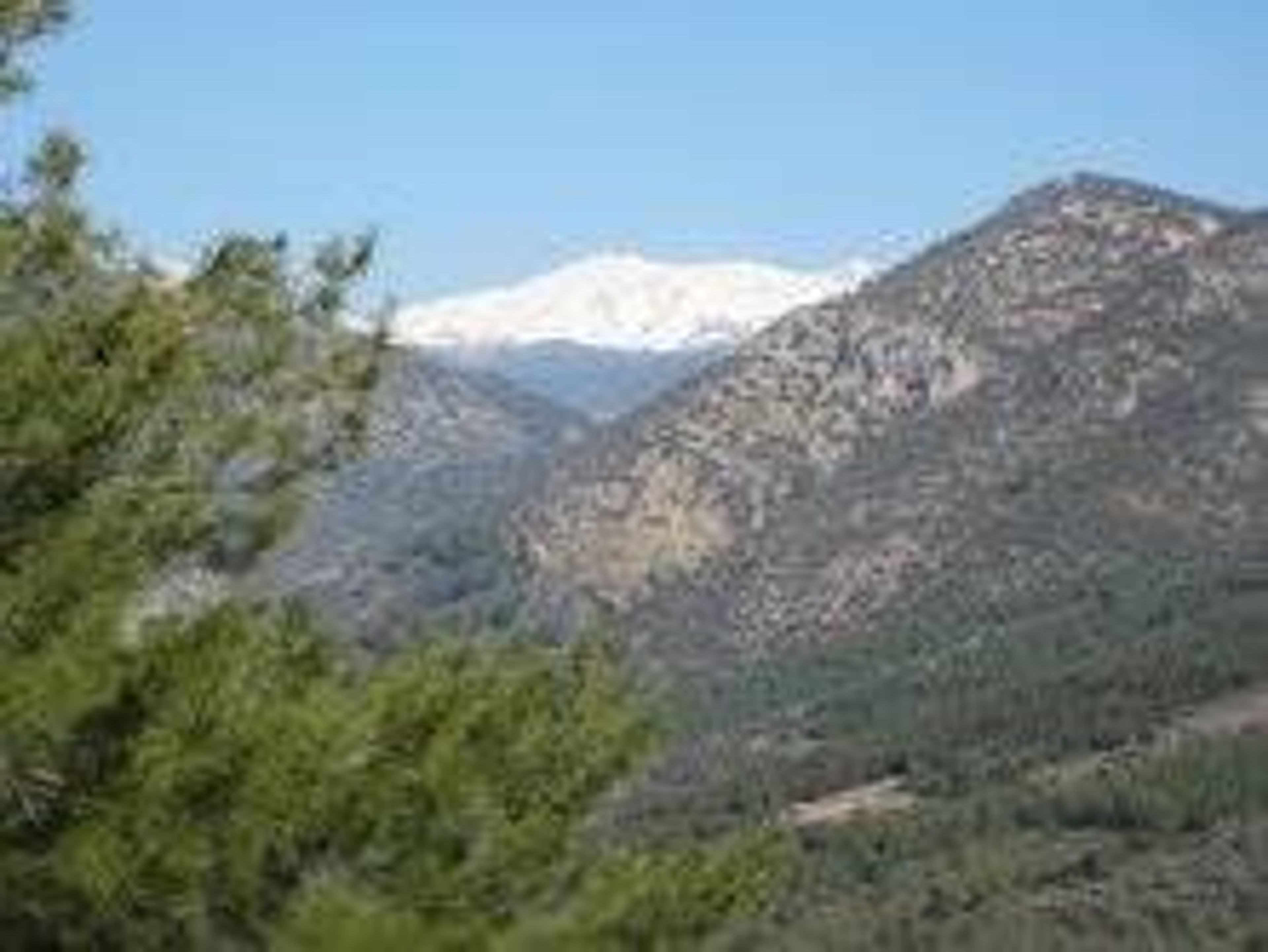 mountain view from balcony