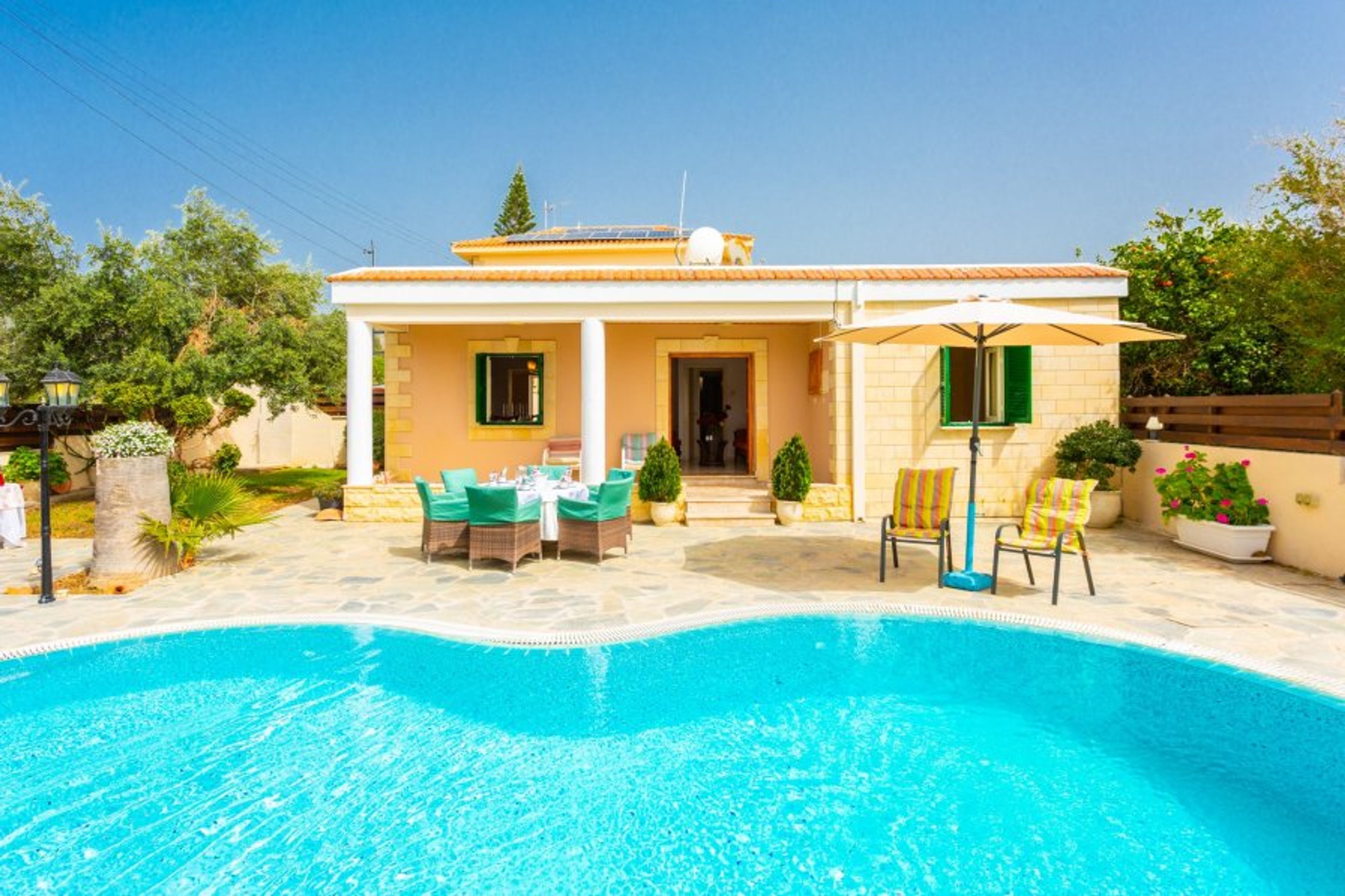 Beautiful villa with private pool, terrace, and garden
