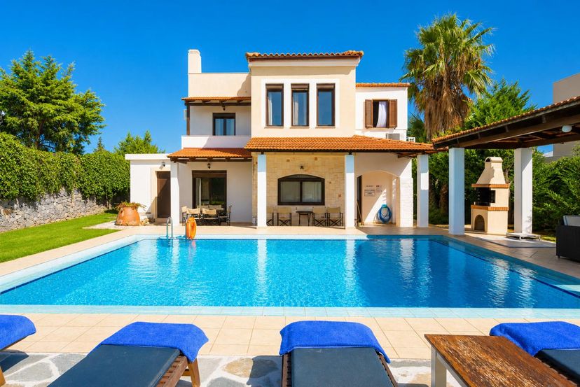 Villa in Greece, Chania region: Beautiful villa with private pool and terrace
