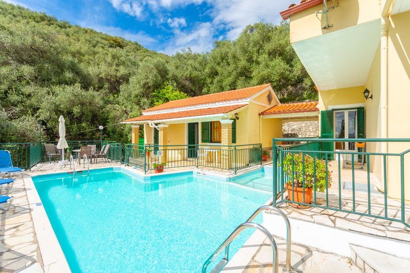 Villa in Greece, Corfu: Beautiful villa with private pool and terrace with panoramic sea views