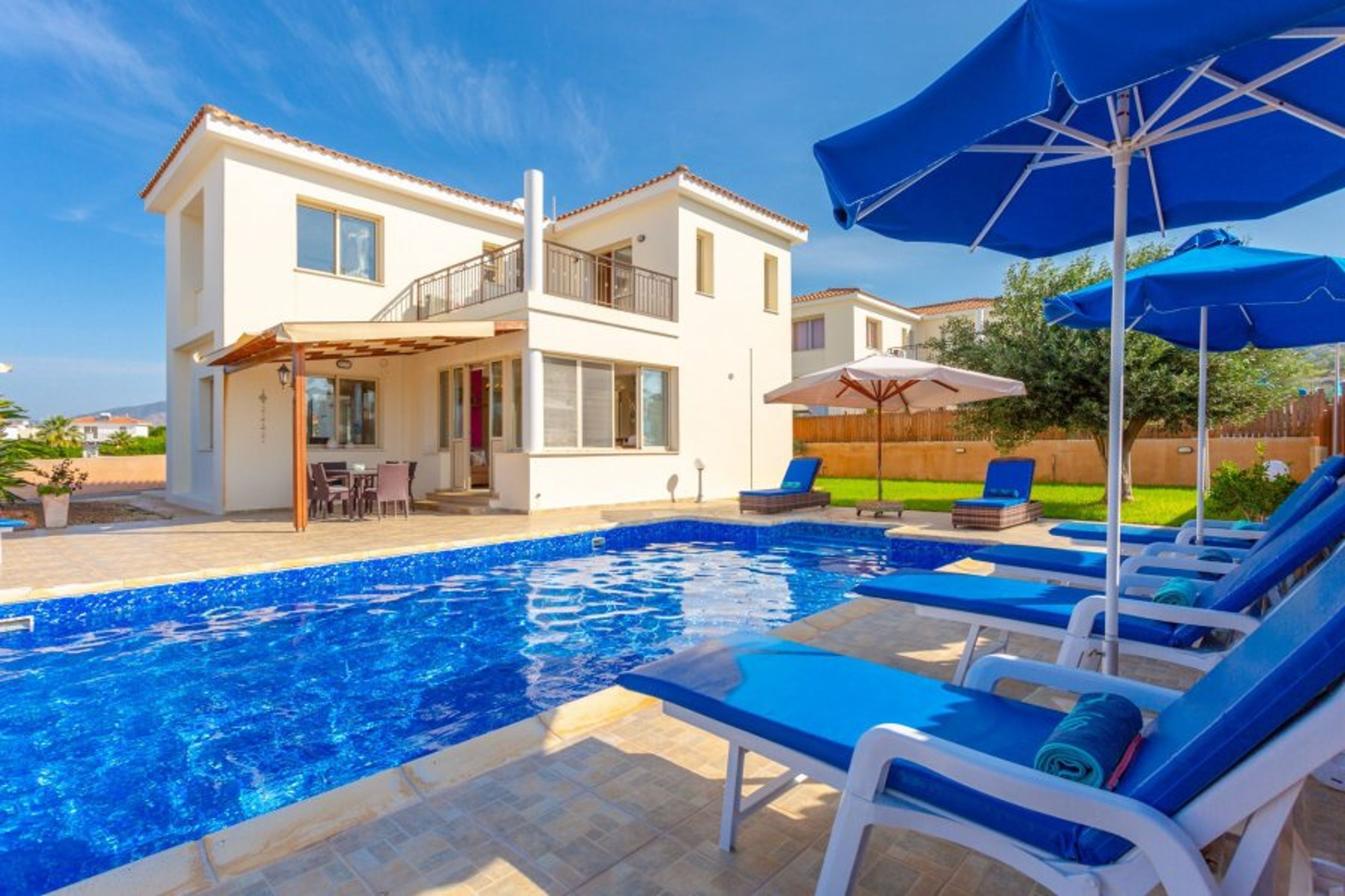 Beautiful villa with private pool and terrace with sea views
