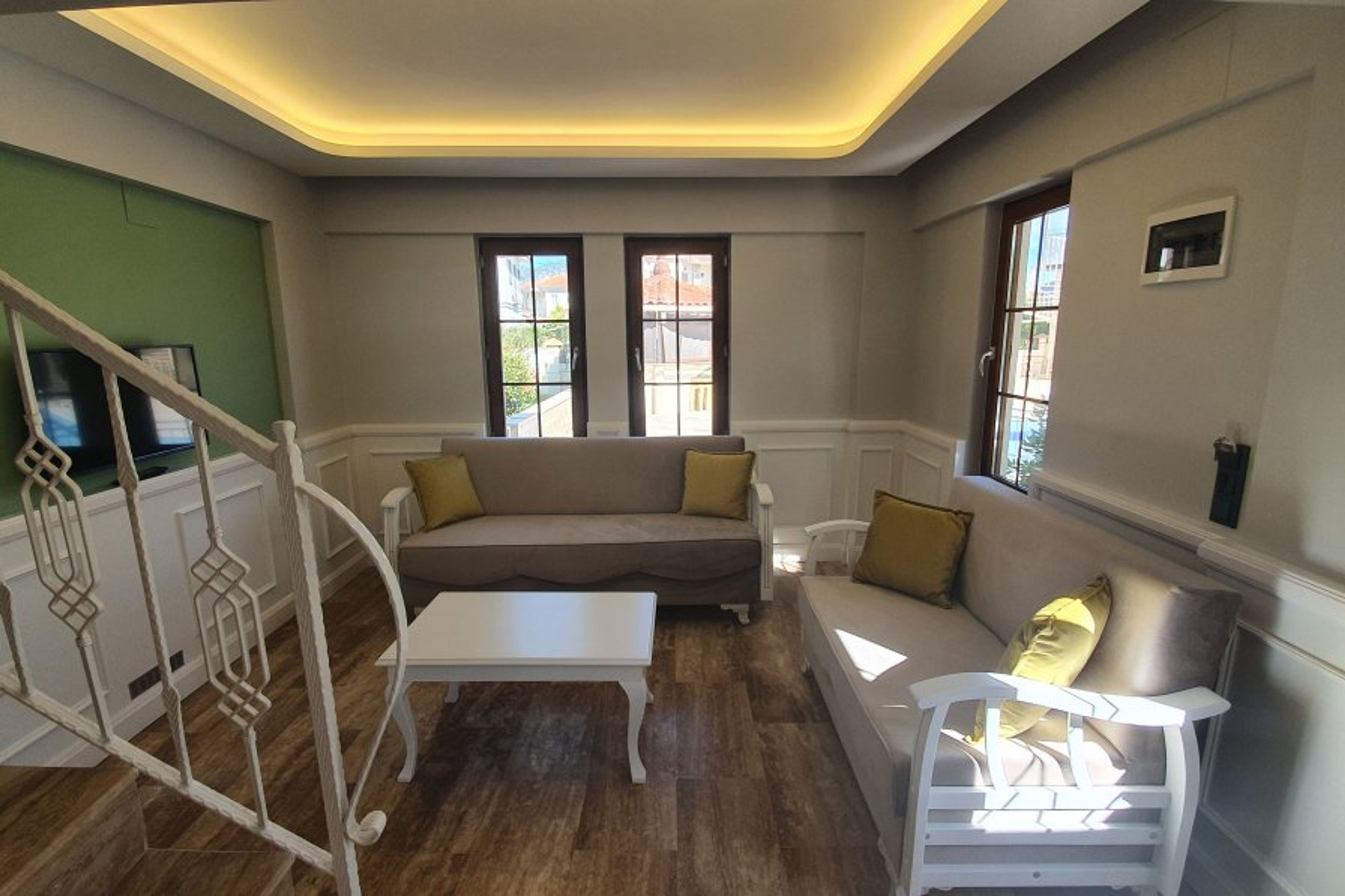 1 bedroomed apartments - living room