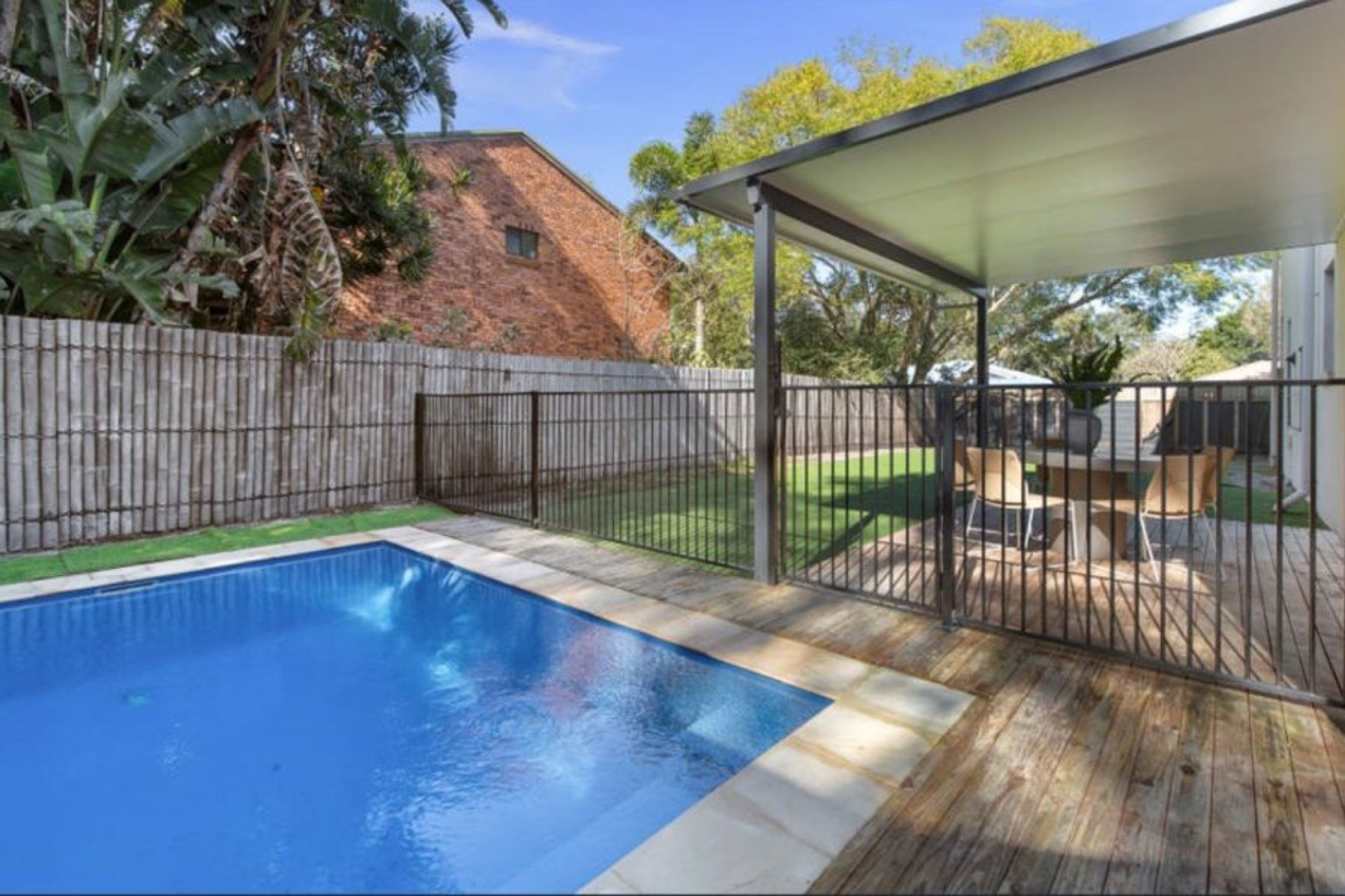  private pool for those warm days