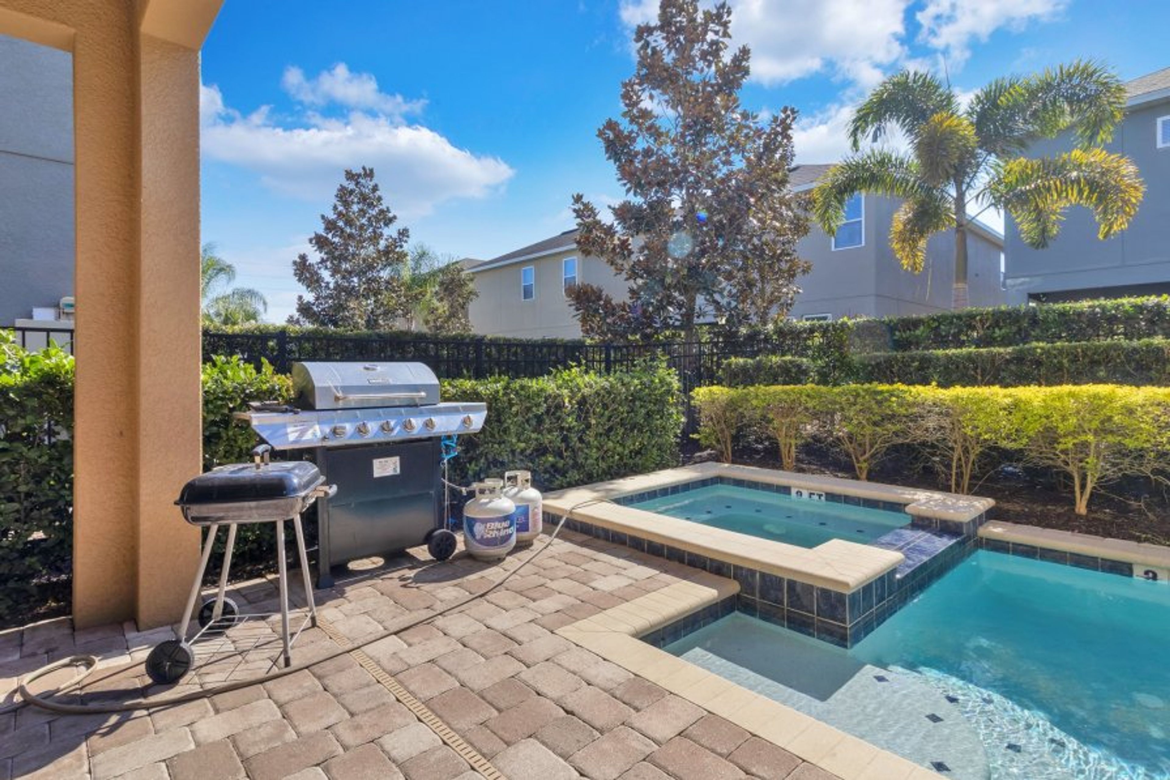 Pool area