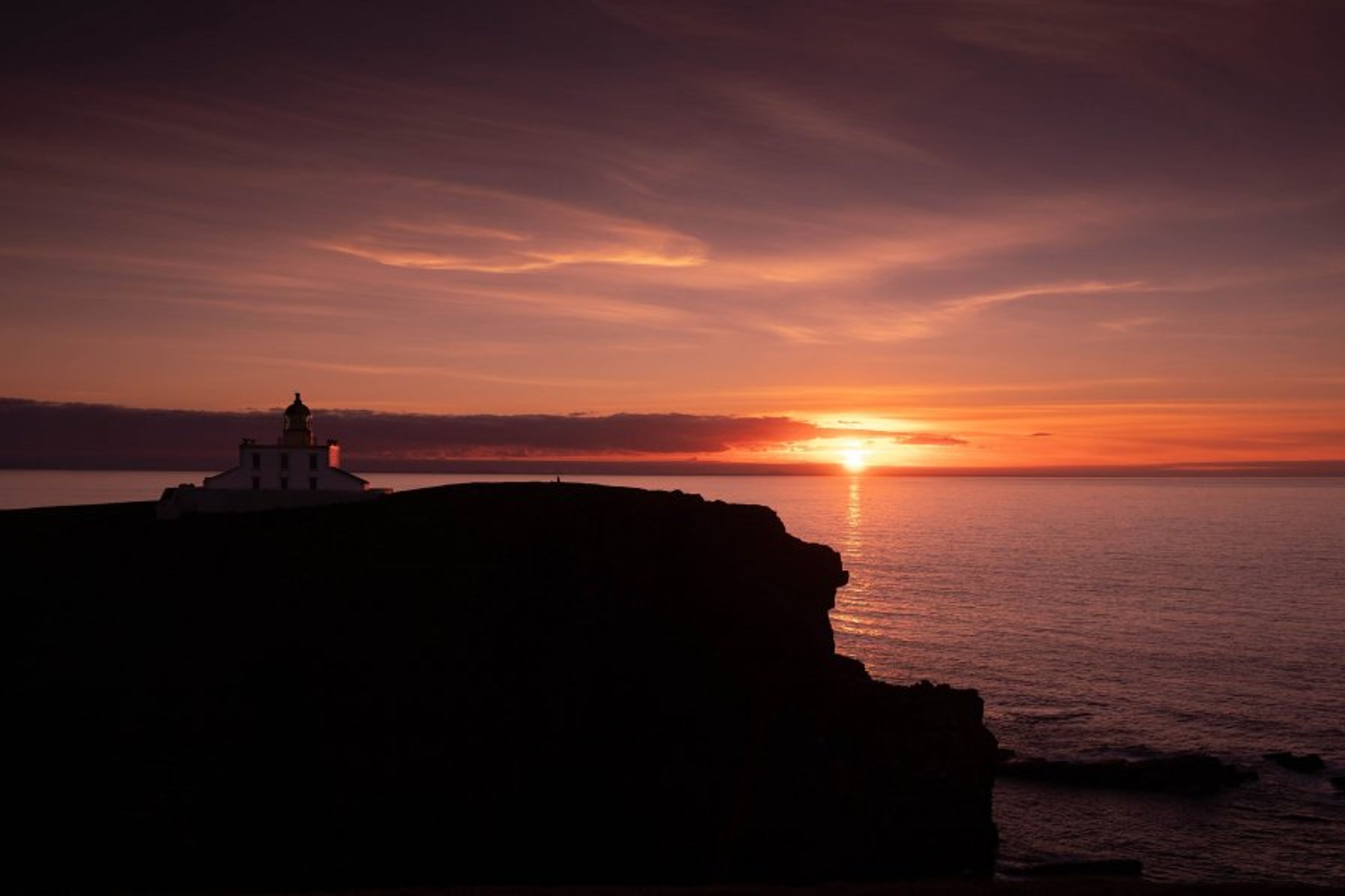 Stoer lighthouse sunset, 5 minute drive