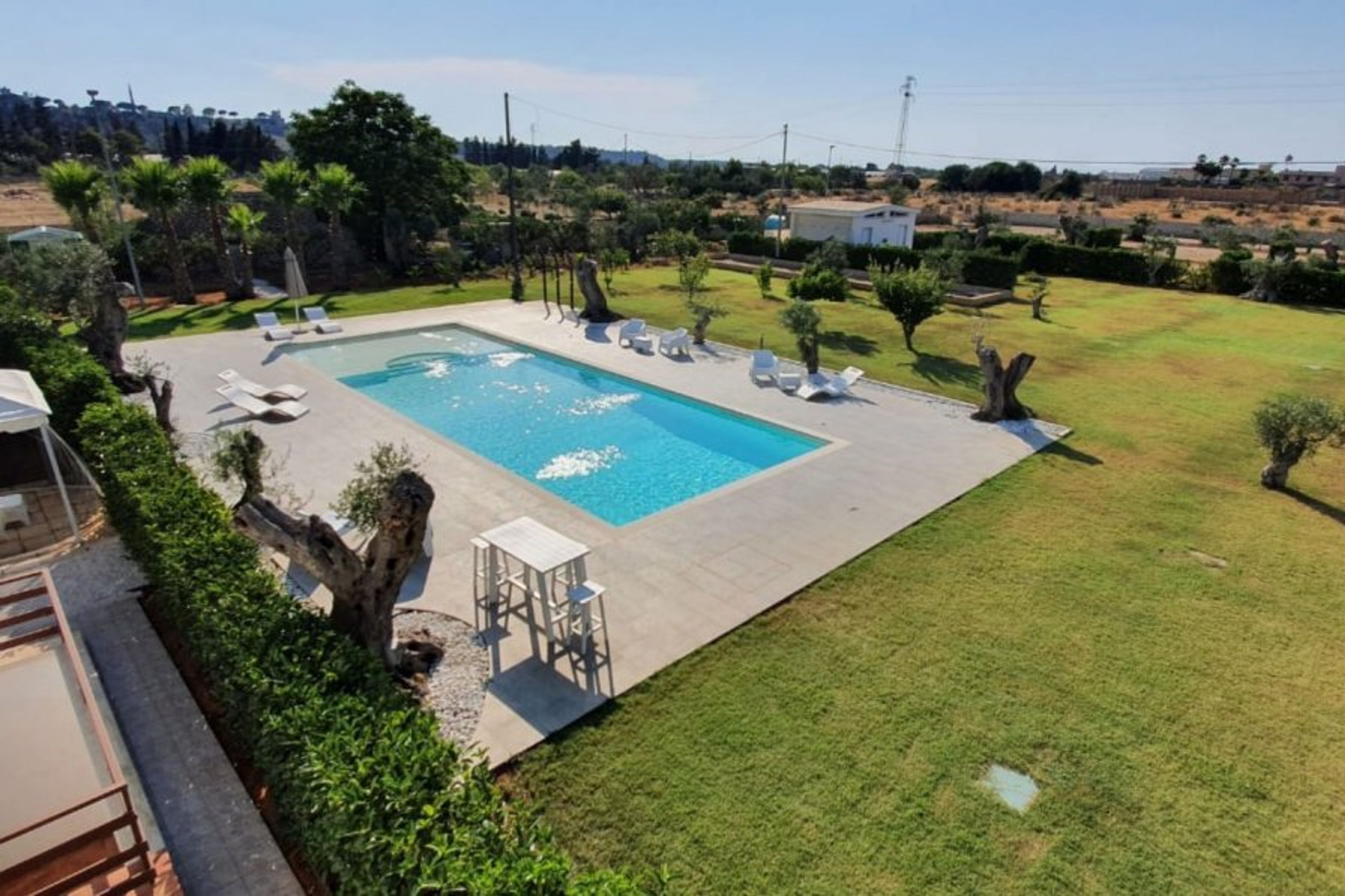 Pool and garden