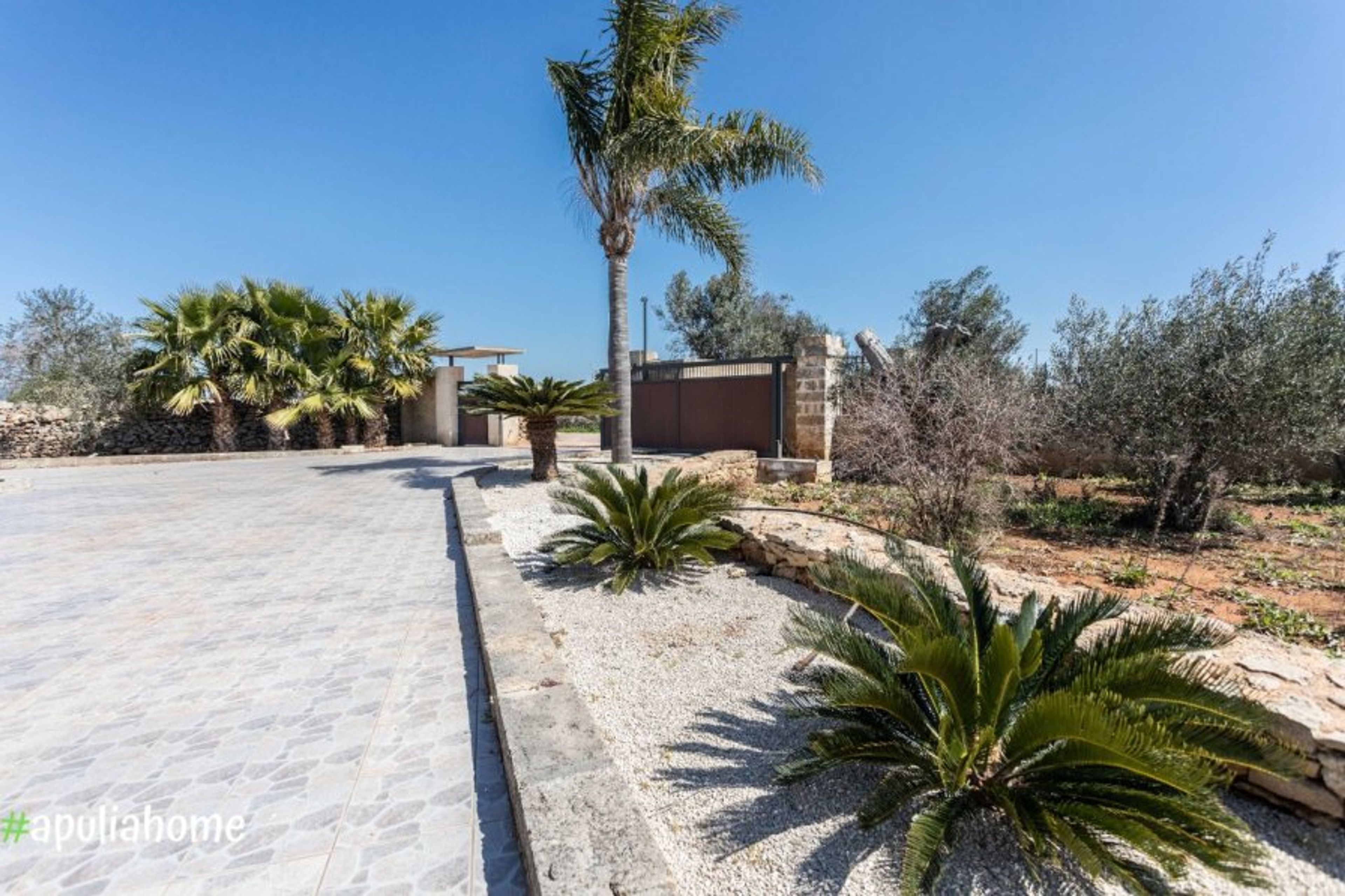 garden, access to the property