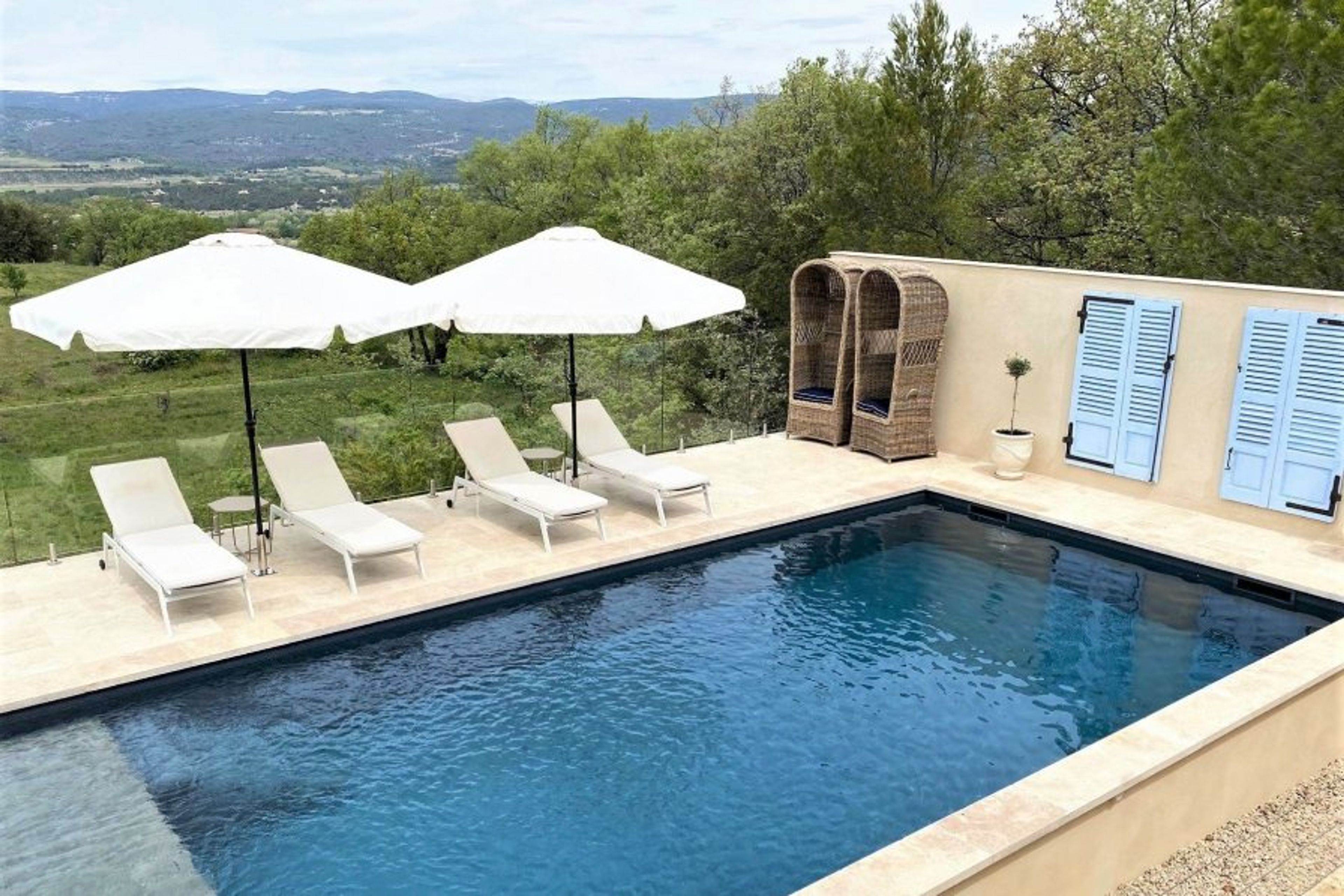 Relax in our St Tropez cane chairs