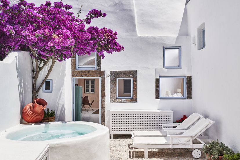 Village_house in Megalochori, Santorini:                                