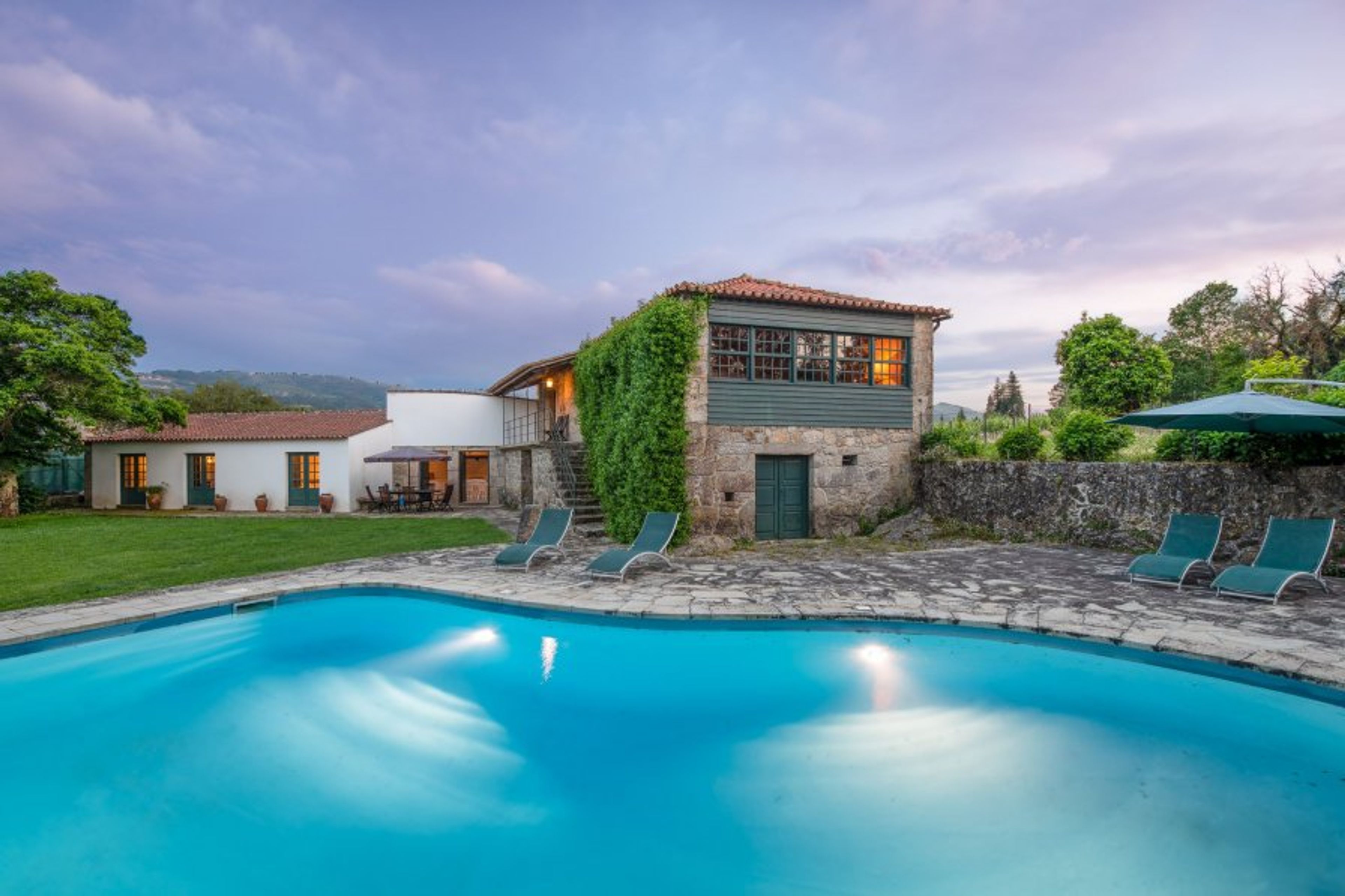 View from the pool