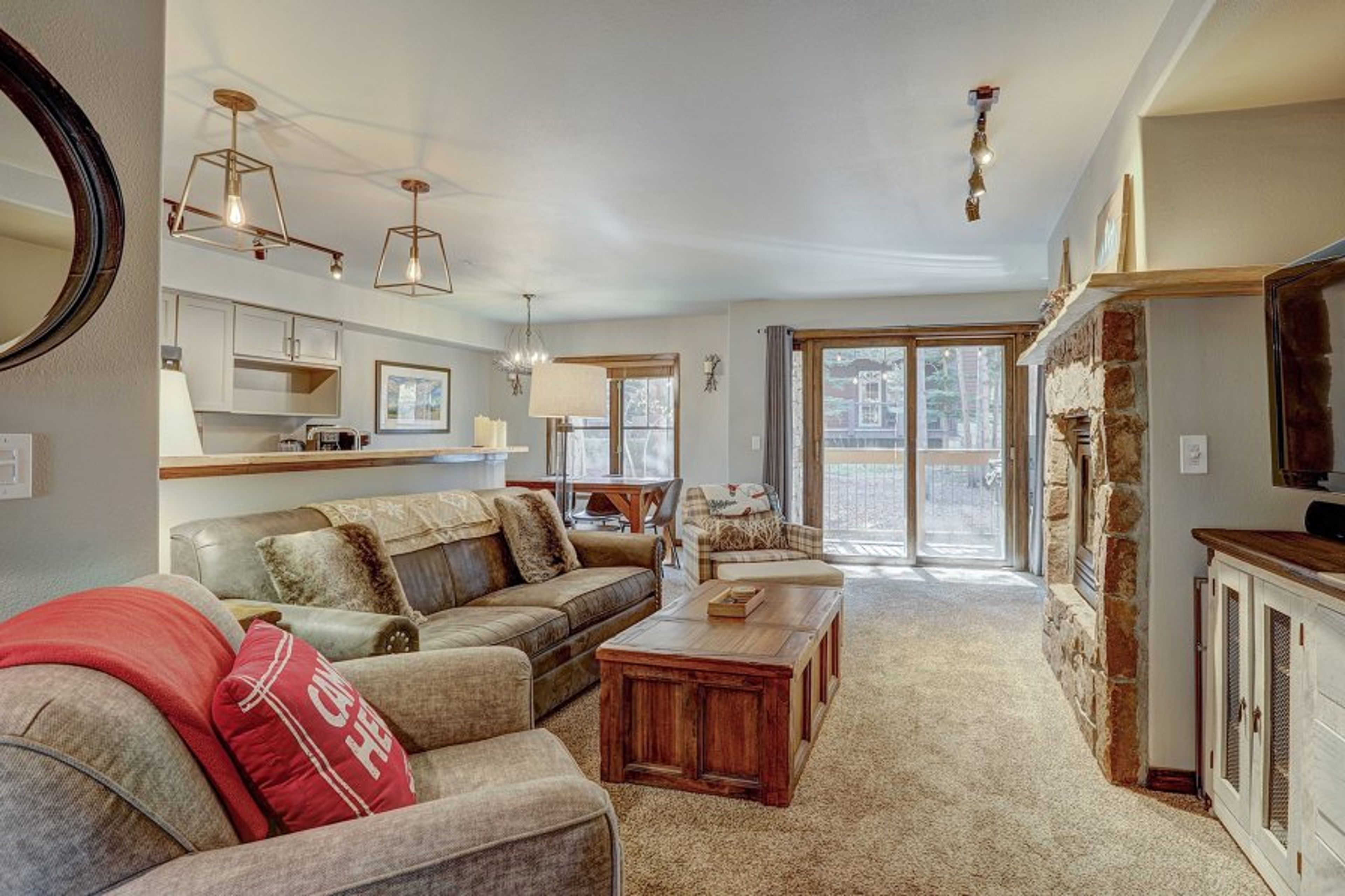 Cozy living room. 