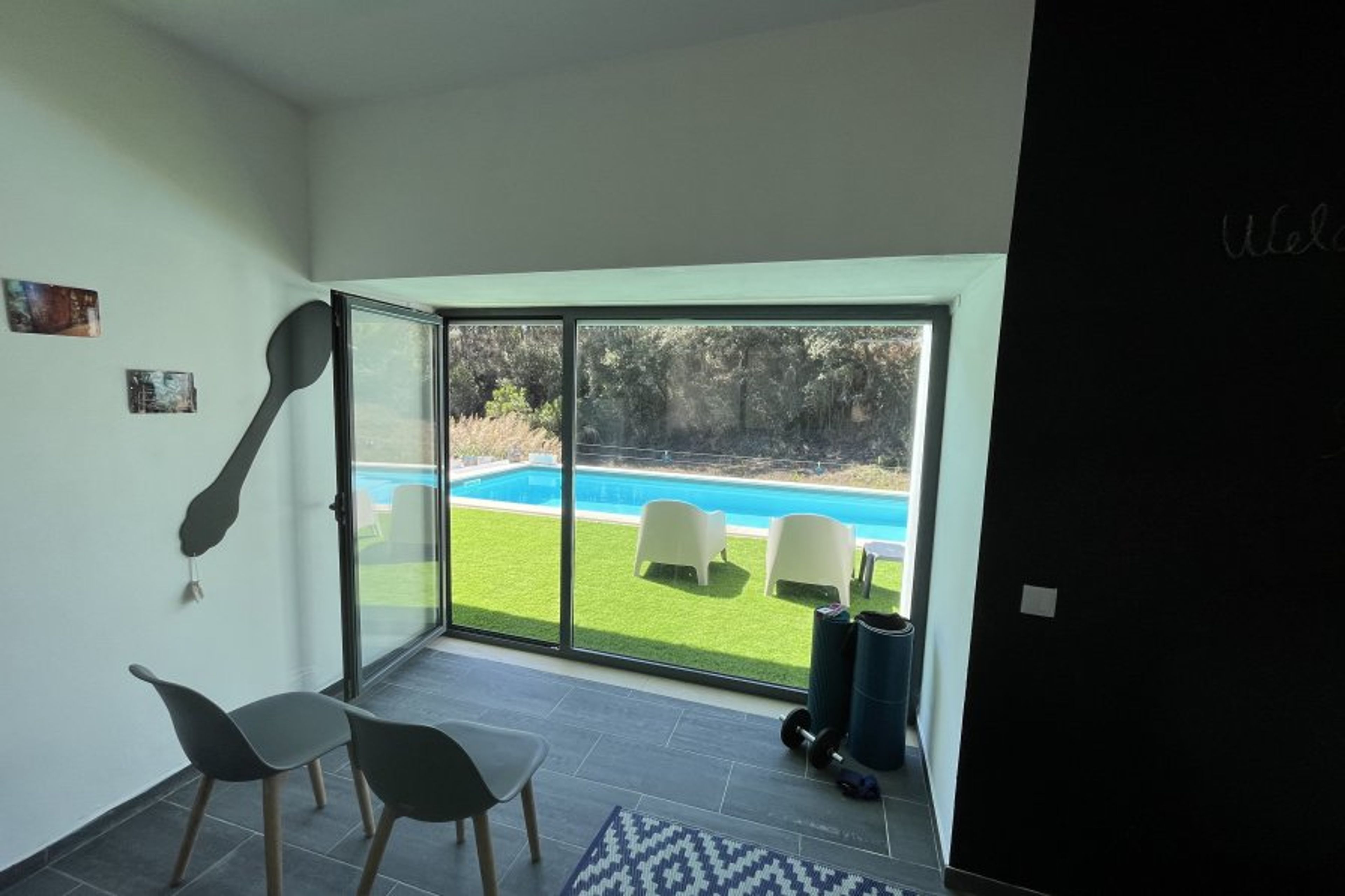 Multipurpose room by the pool