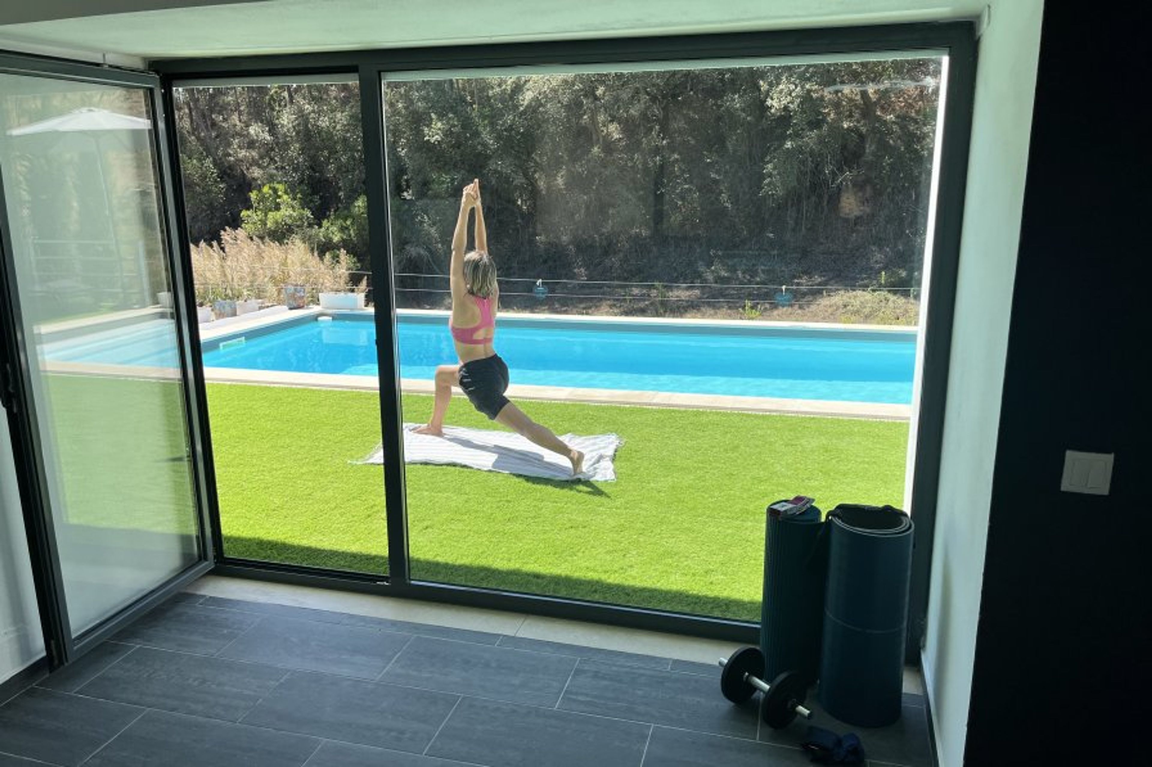 Multipurpose room by the pool